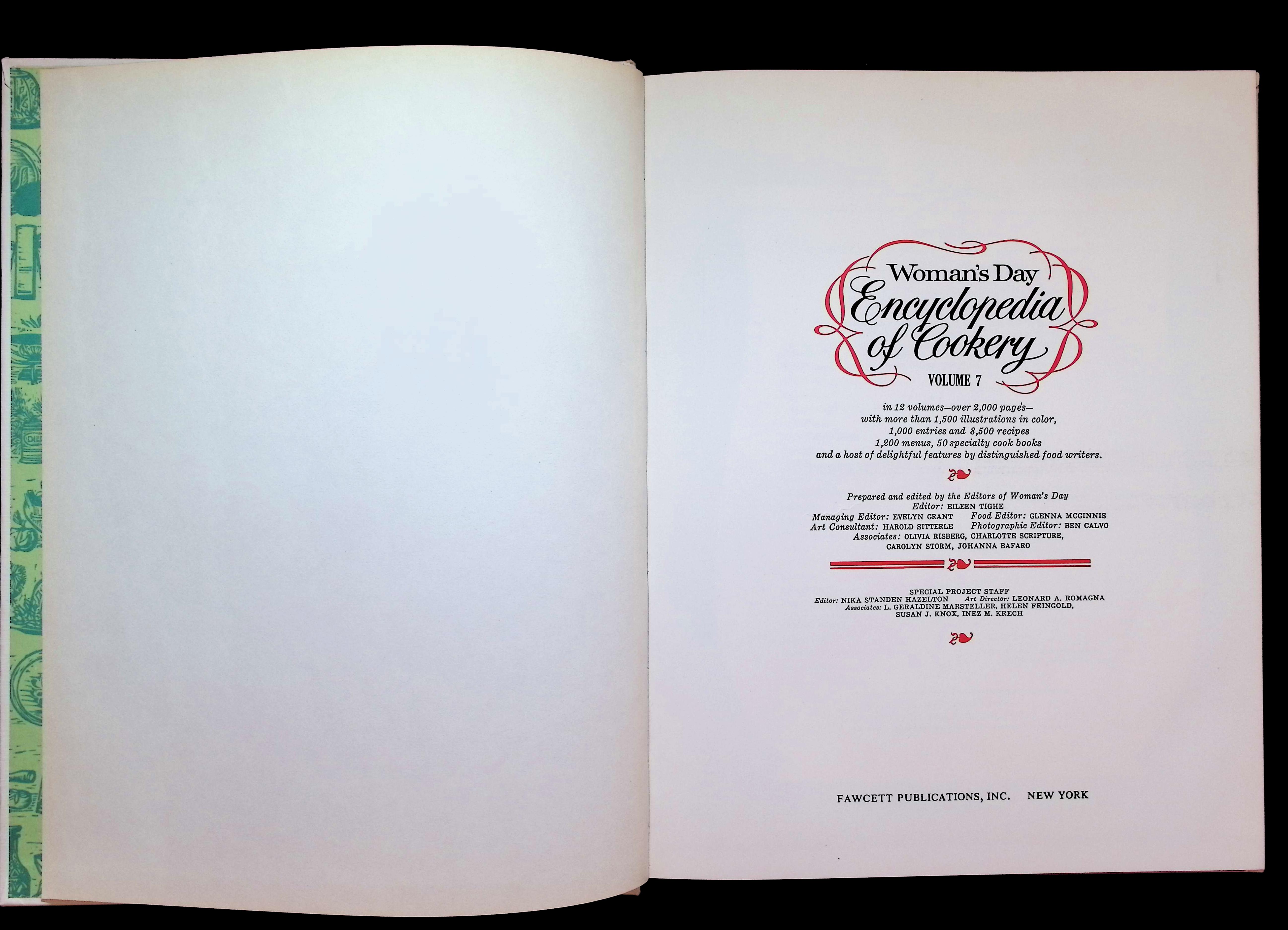 Woman's Day Encyclopedia of Cookery, Vol. 7 — image 2
