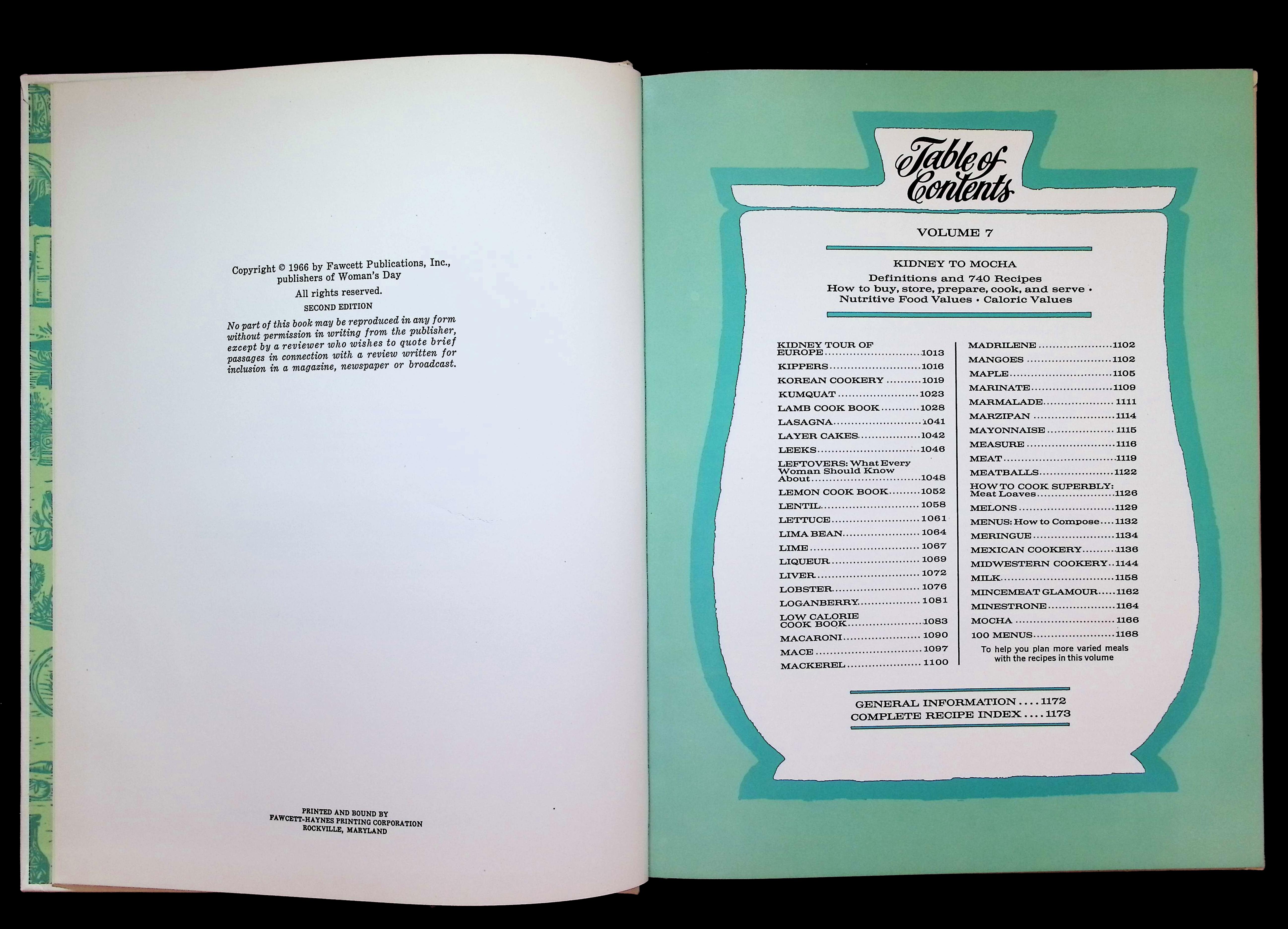 Woman's Day Encyclopedia of Cookery, Vol. 7 — image 3