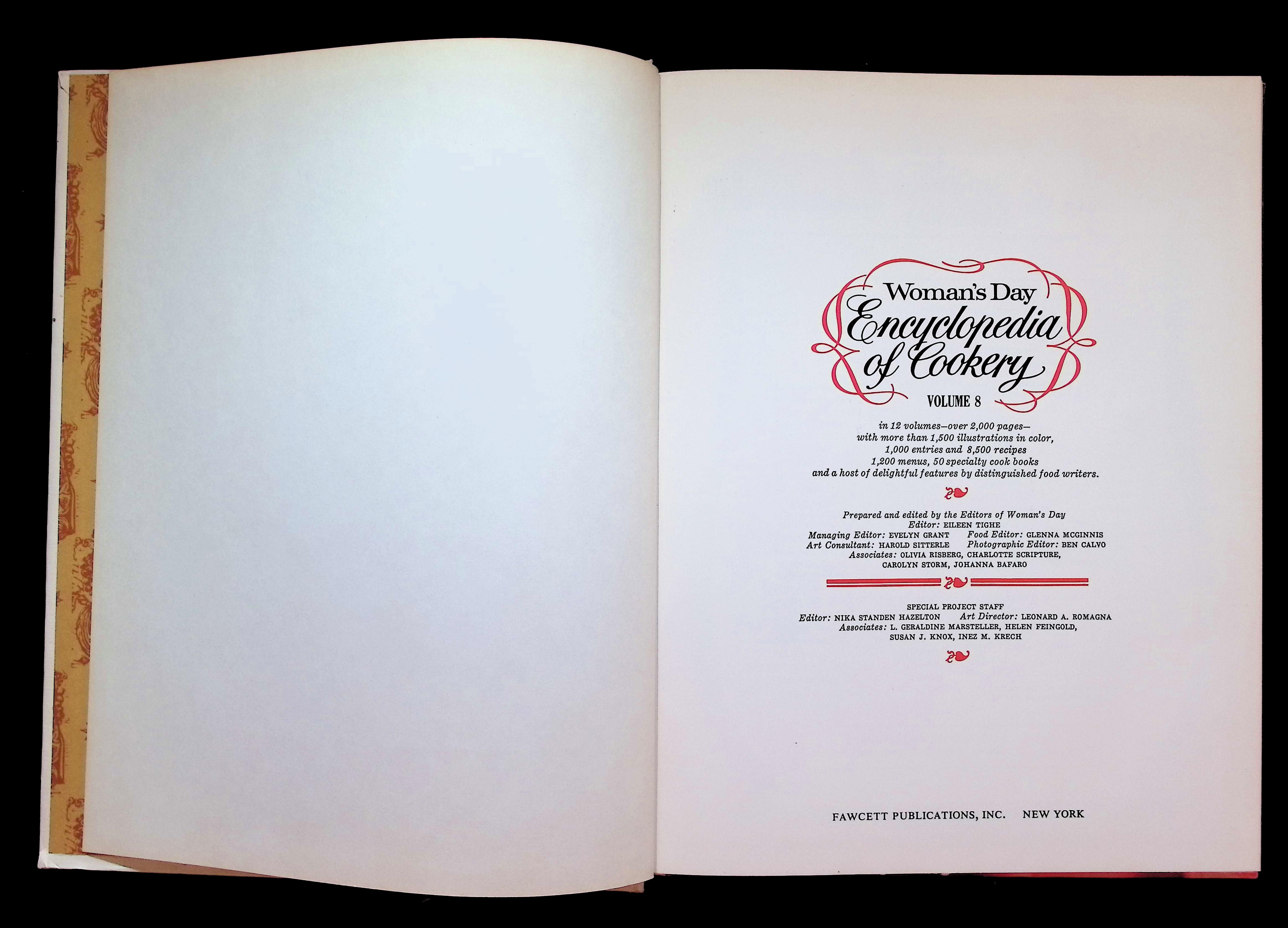 Woman's Day Encyclopedia of Cookery, Vol. 8 — image 2