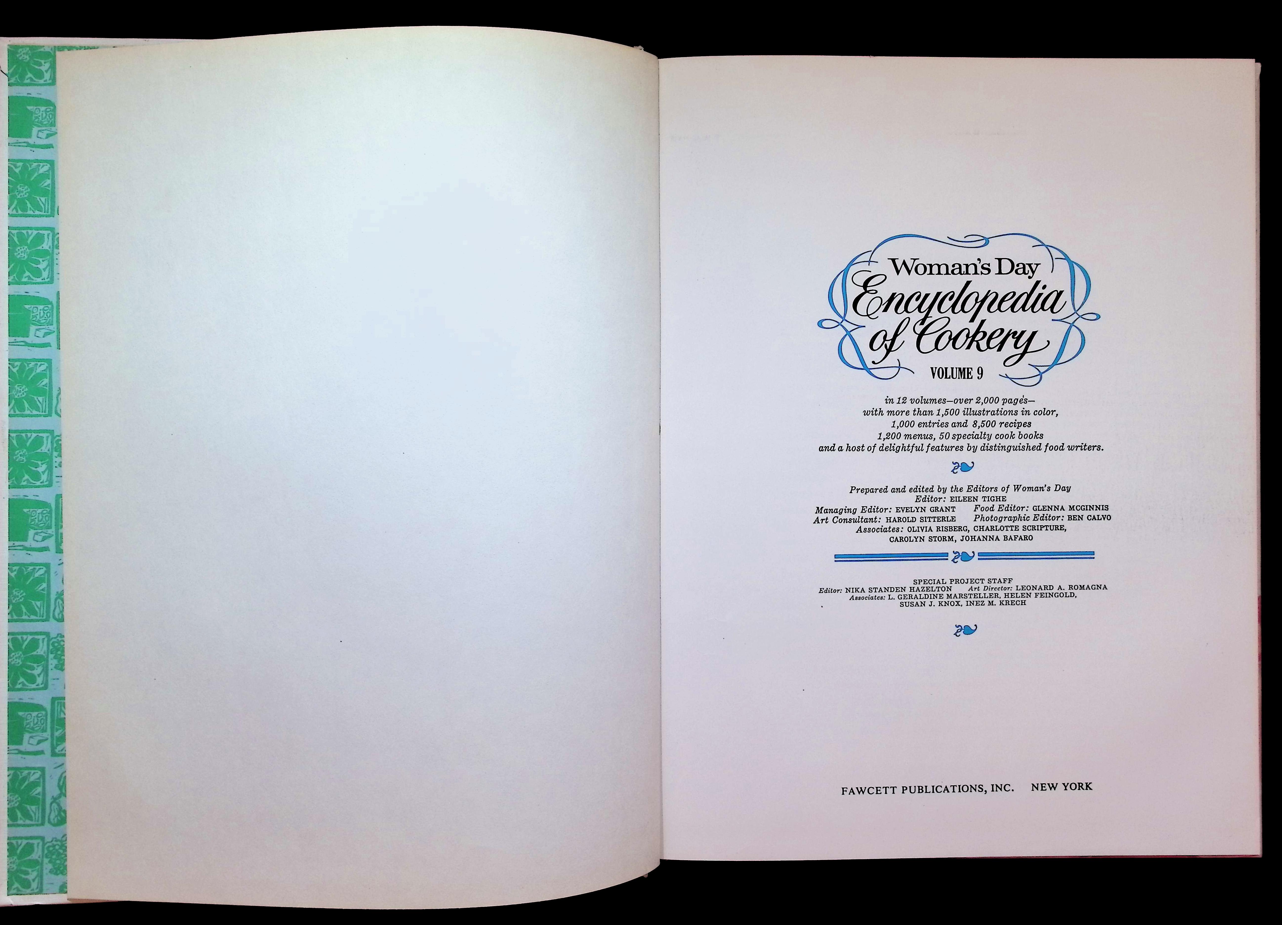 Woman's Day Encyclopedia of Cookery Vol. 9 — image 2