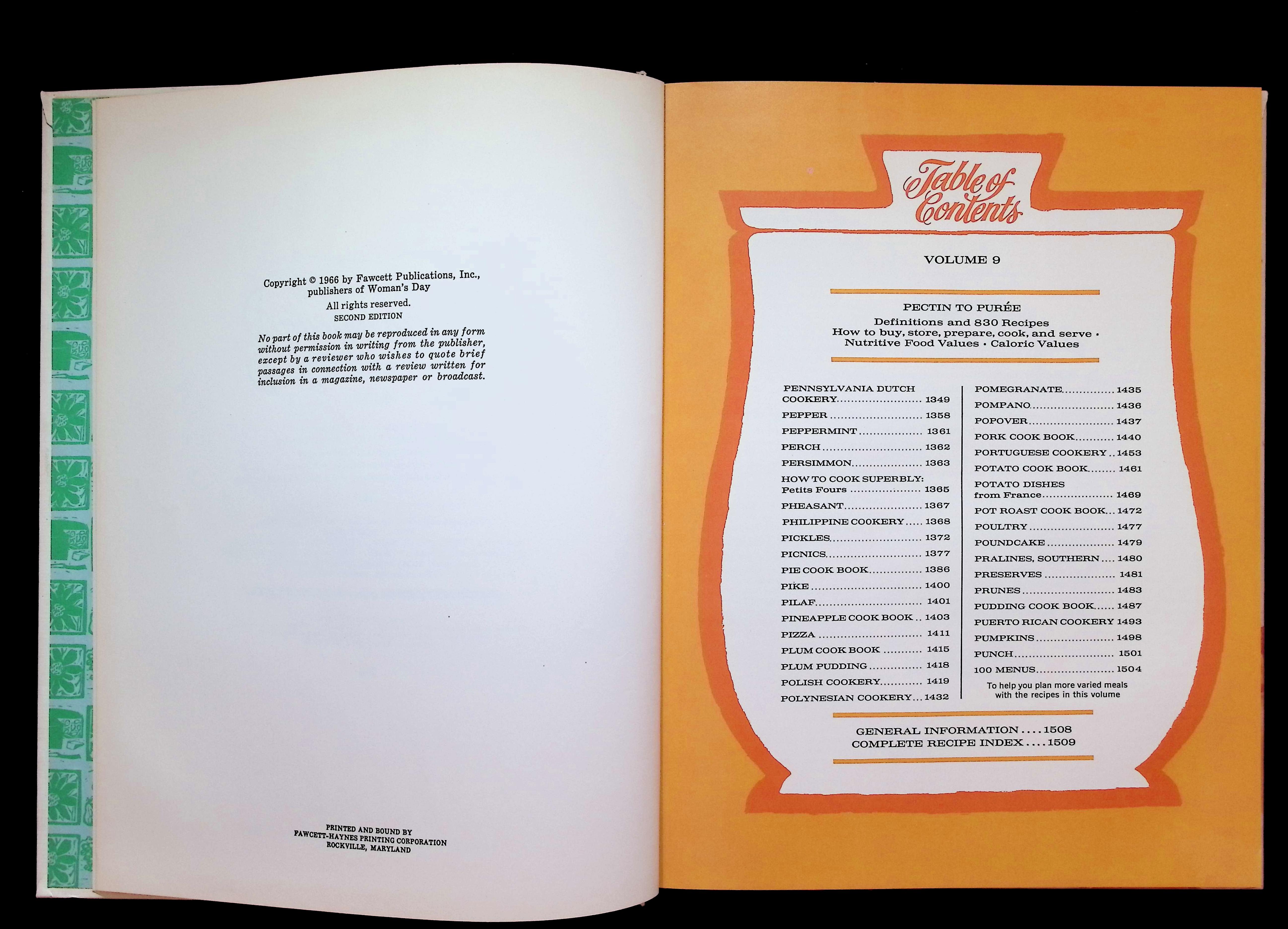 Woman's Day Encyclopedia of Cookery Vol. 9 — image 3