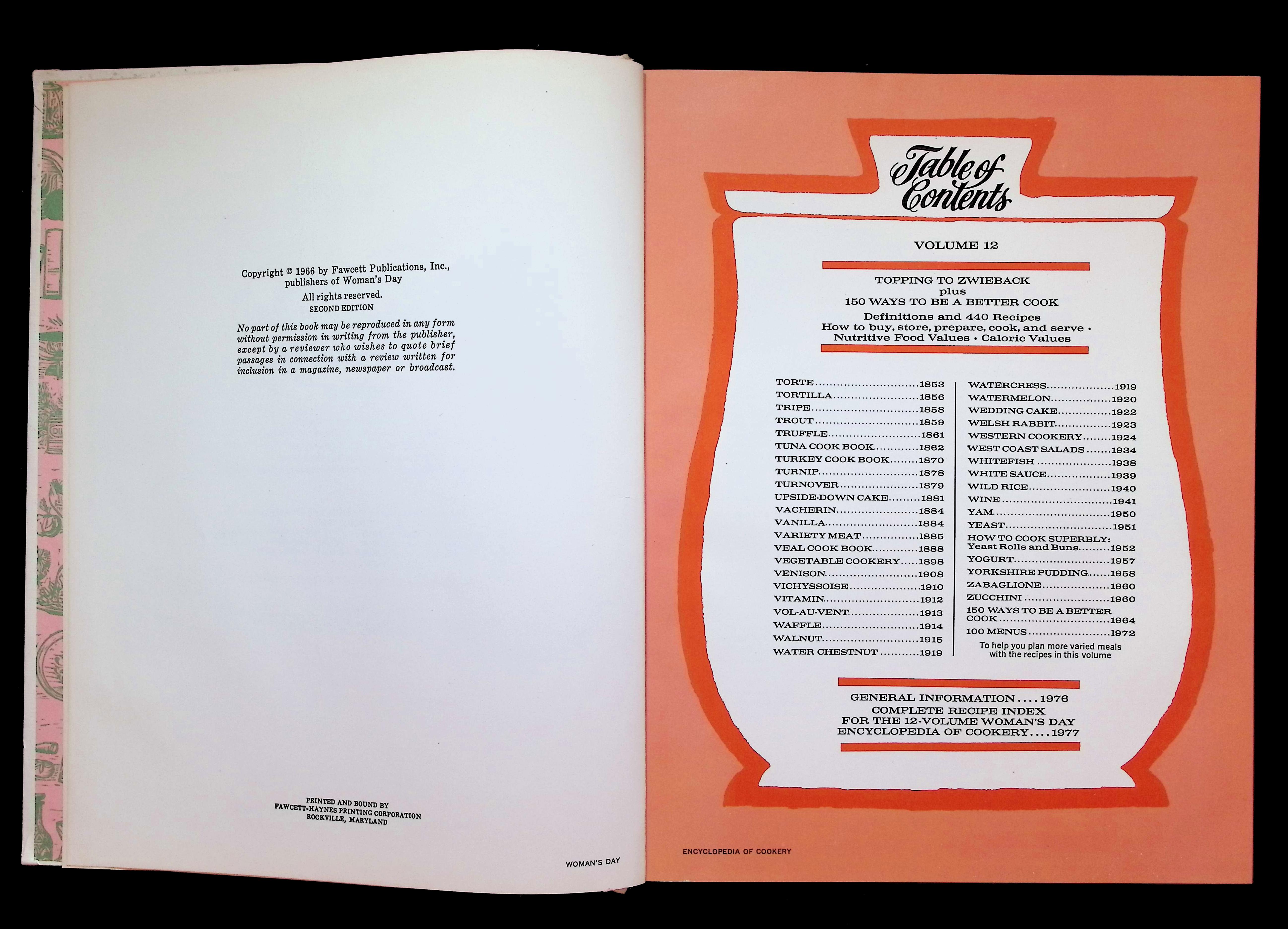 Woman's Day Encyclopedia of Cookery, Volume 12 — image 3