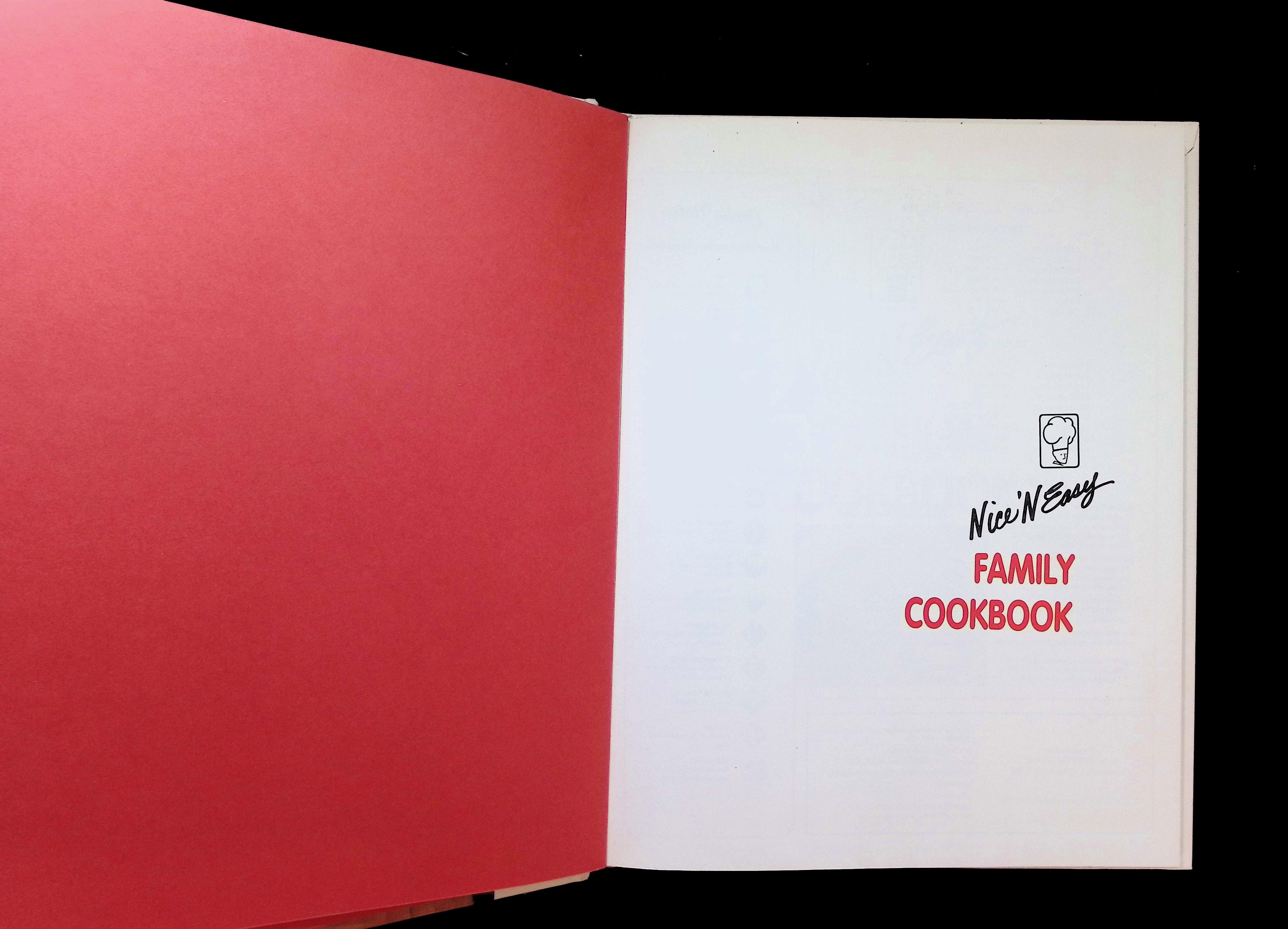 Nice 'N Easy Family Cookbook VOUME 3 BLACK CHERRY TO CARROT — image 2