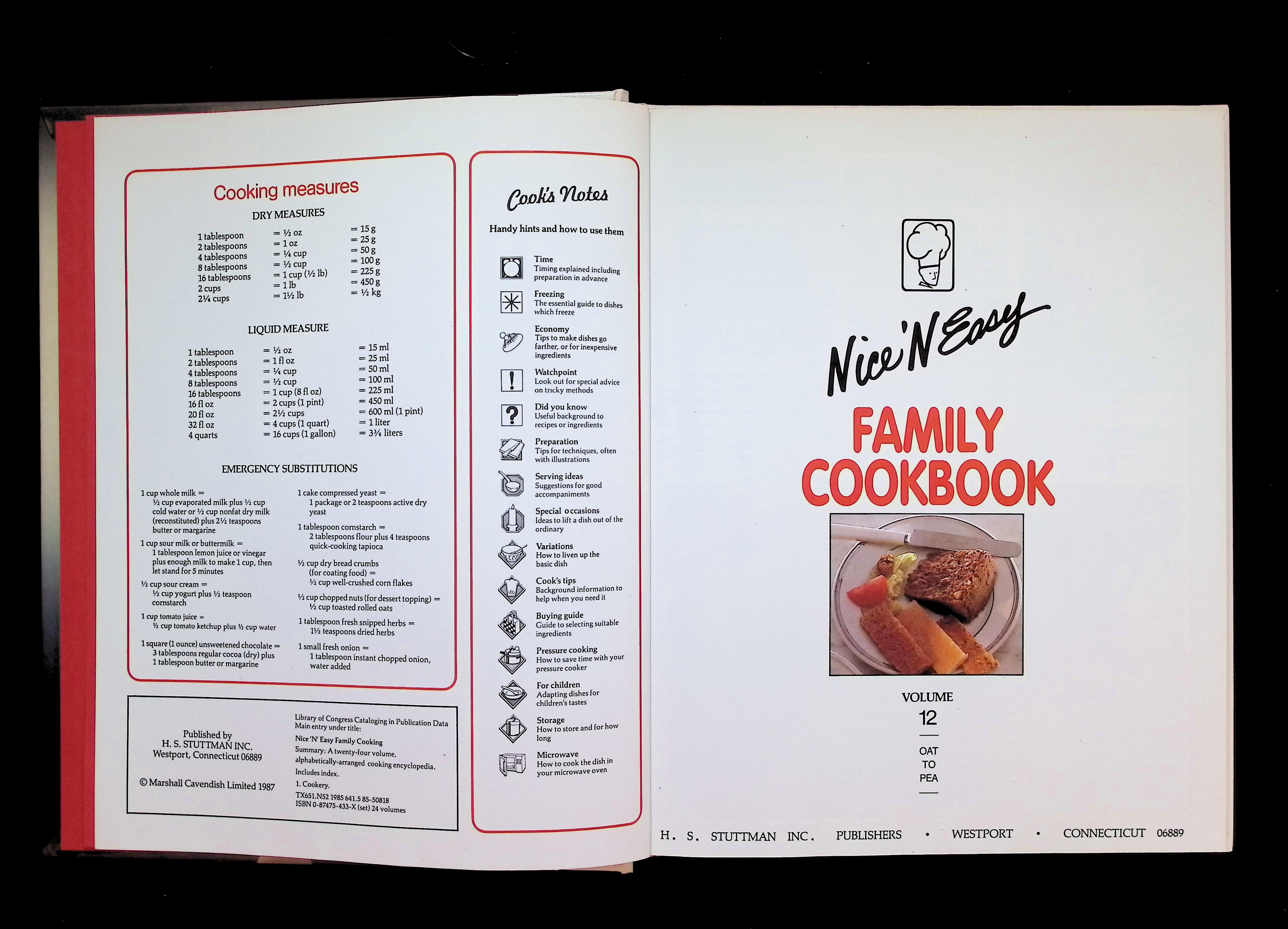 Nice 'N Easy Family Cookbook Volume 12: OAT TO PEA — image 3