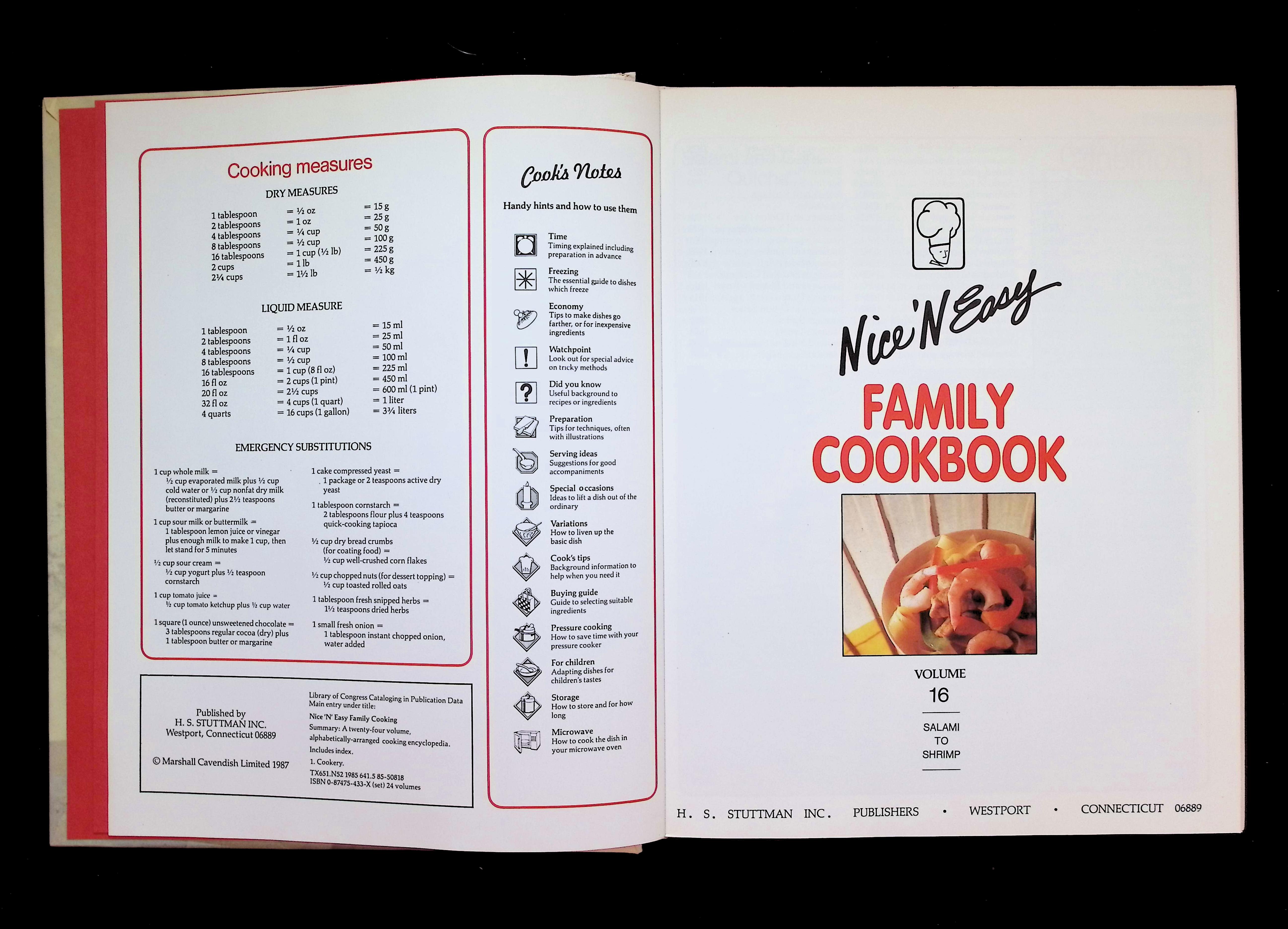 Nice 'N Easy Family Cookbook Volume 16-SALAMI TO SHRIMP — image 3