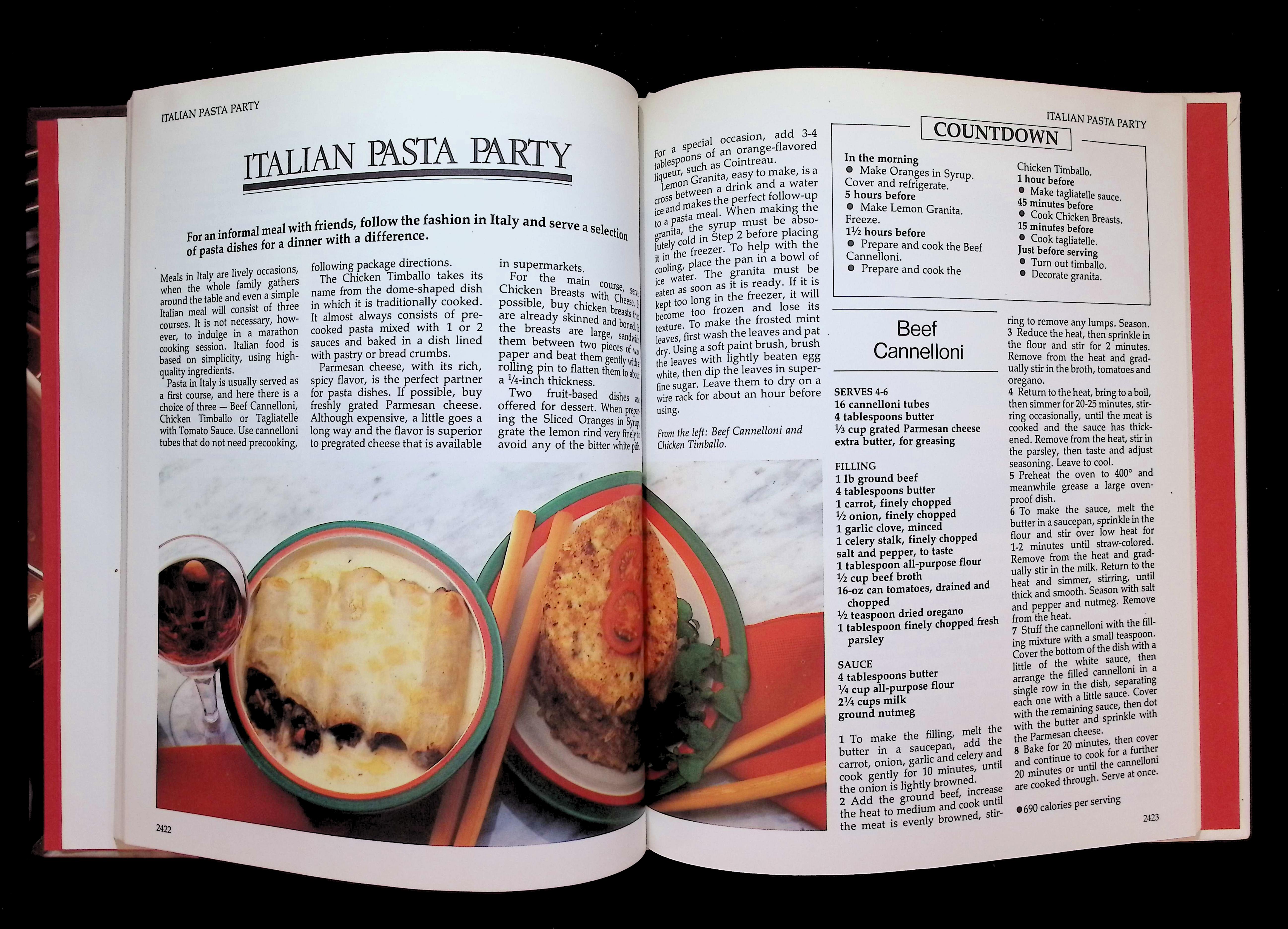 Nice 'N Easy Family Cookbook volume 20- Entertaining family and friends — image 4