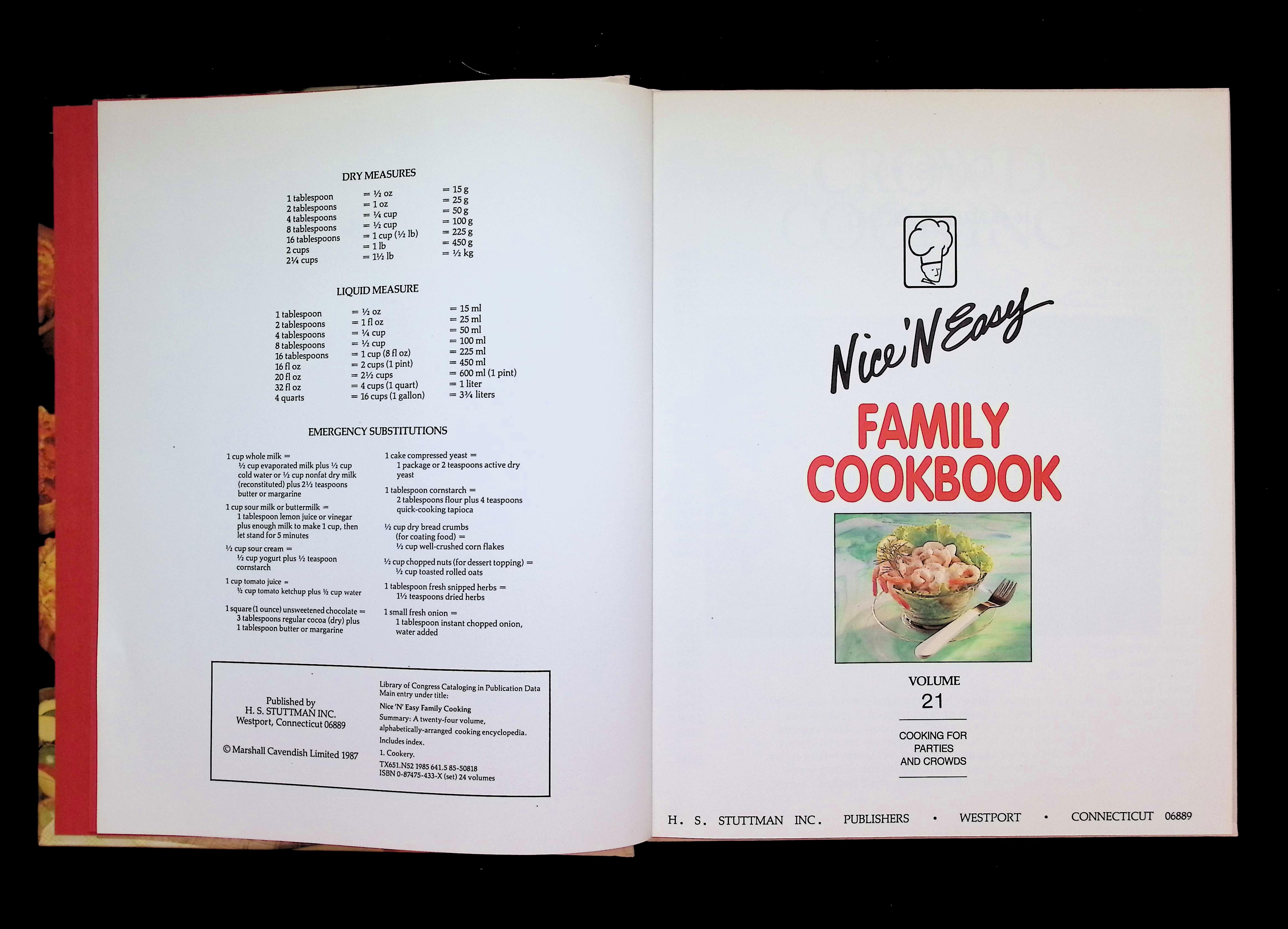 Nice 'N Easy Family Cookbook Volume 21-Cooking for parties and crowds — image 3