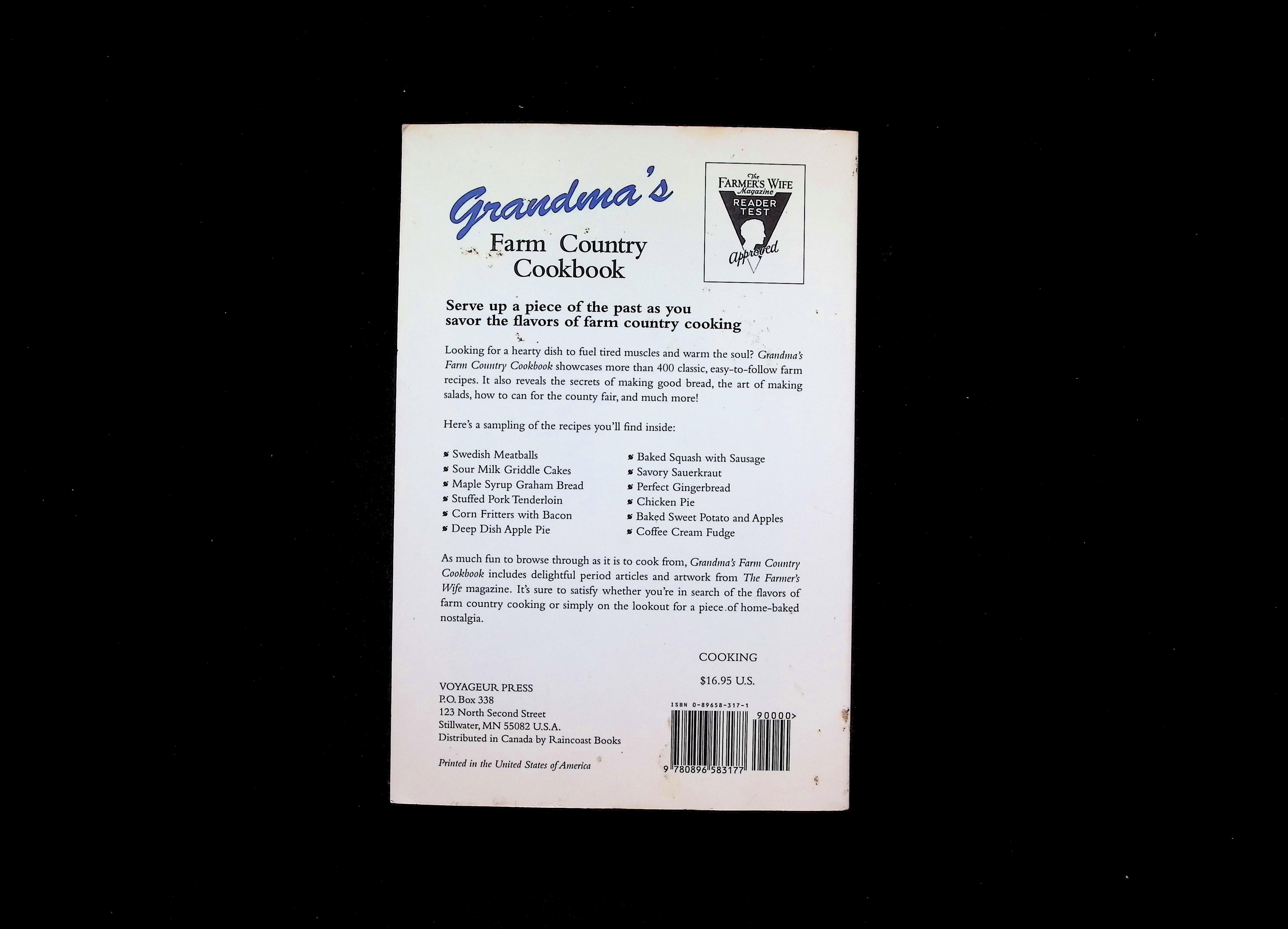 Grandma's Farm Country Cookbook — image 2
