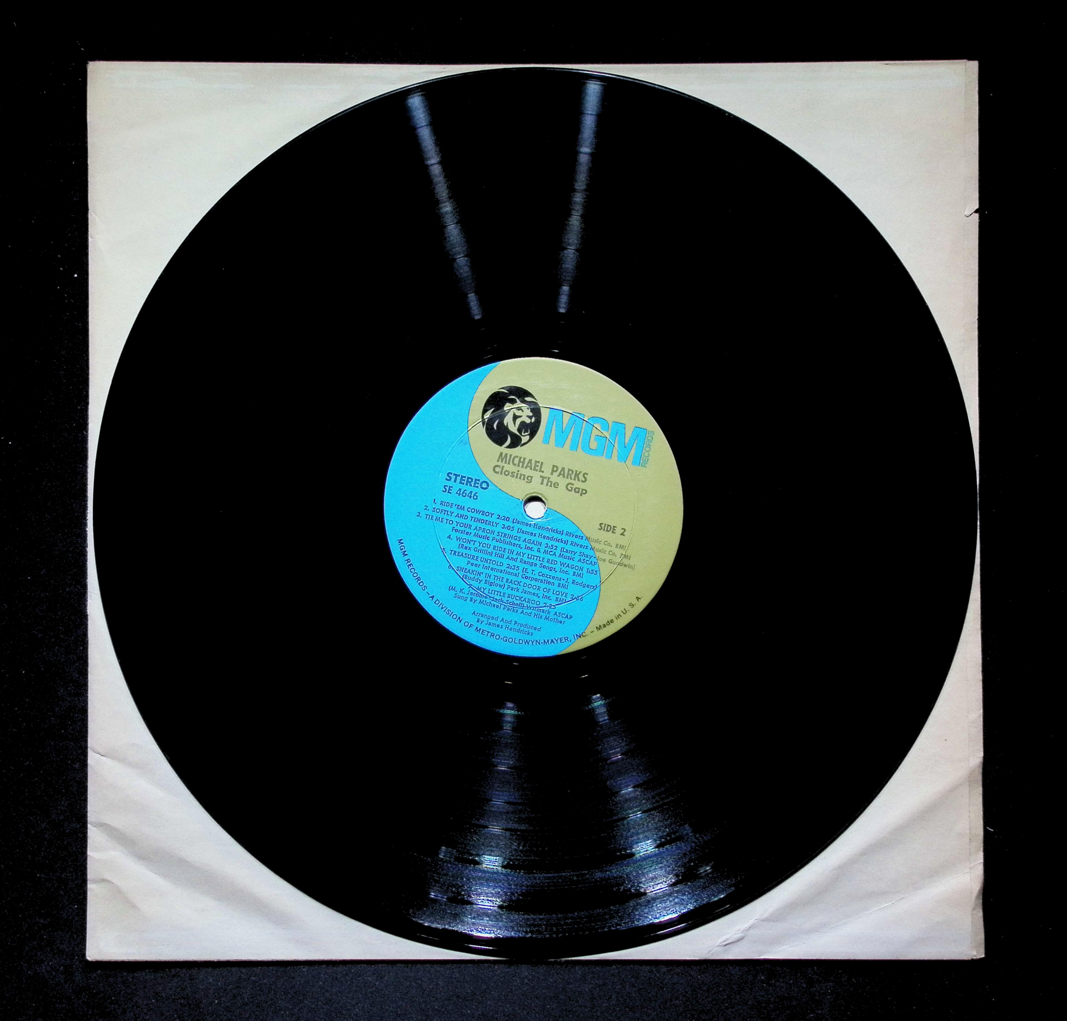 Michael Parks Closing The Gap LP 1969 SE 4646 Folk, World, & Country — image 4