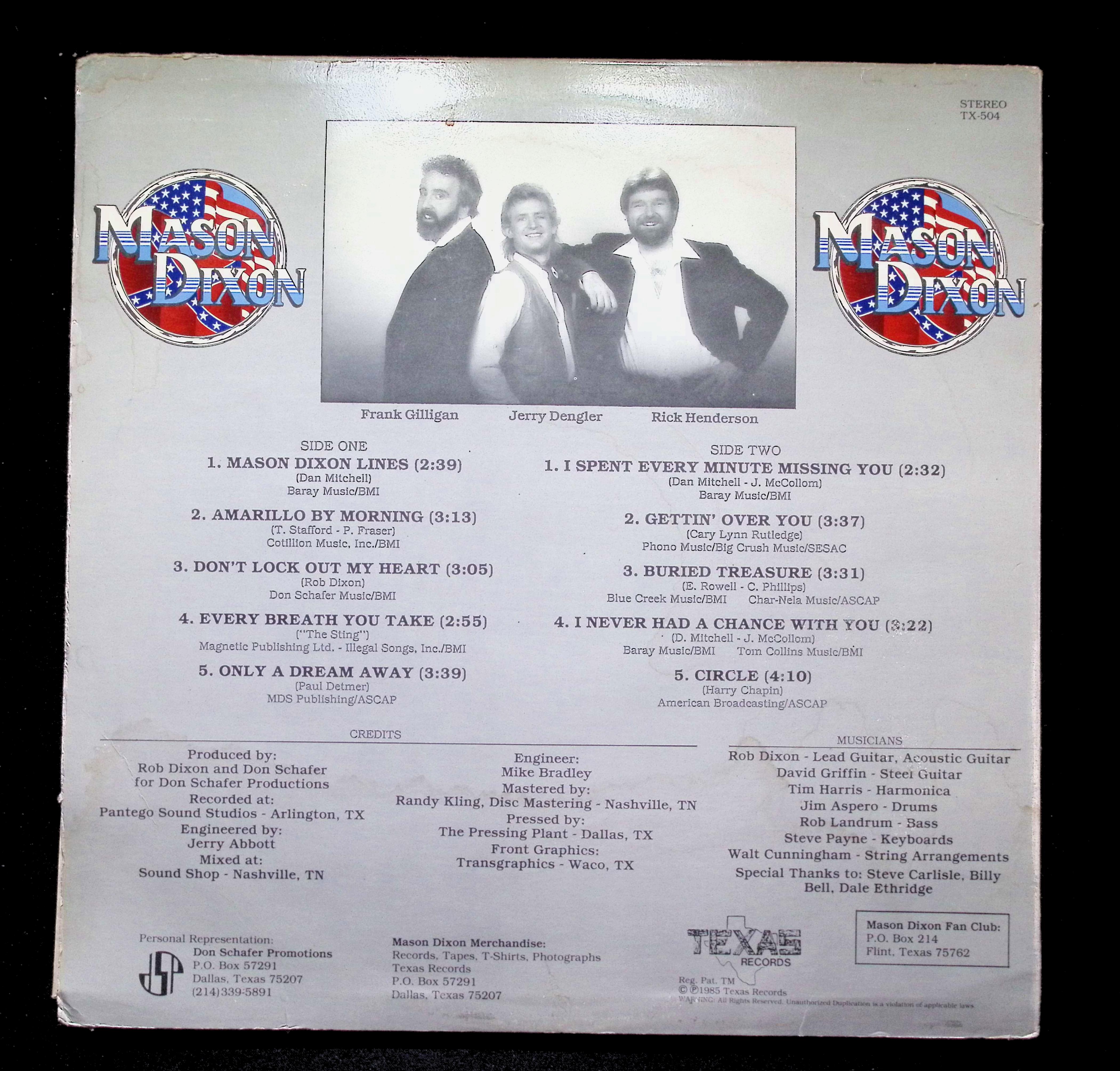 DJ Rush Rush Rules LP 1985 TX-504 Electronic — image 2