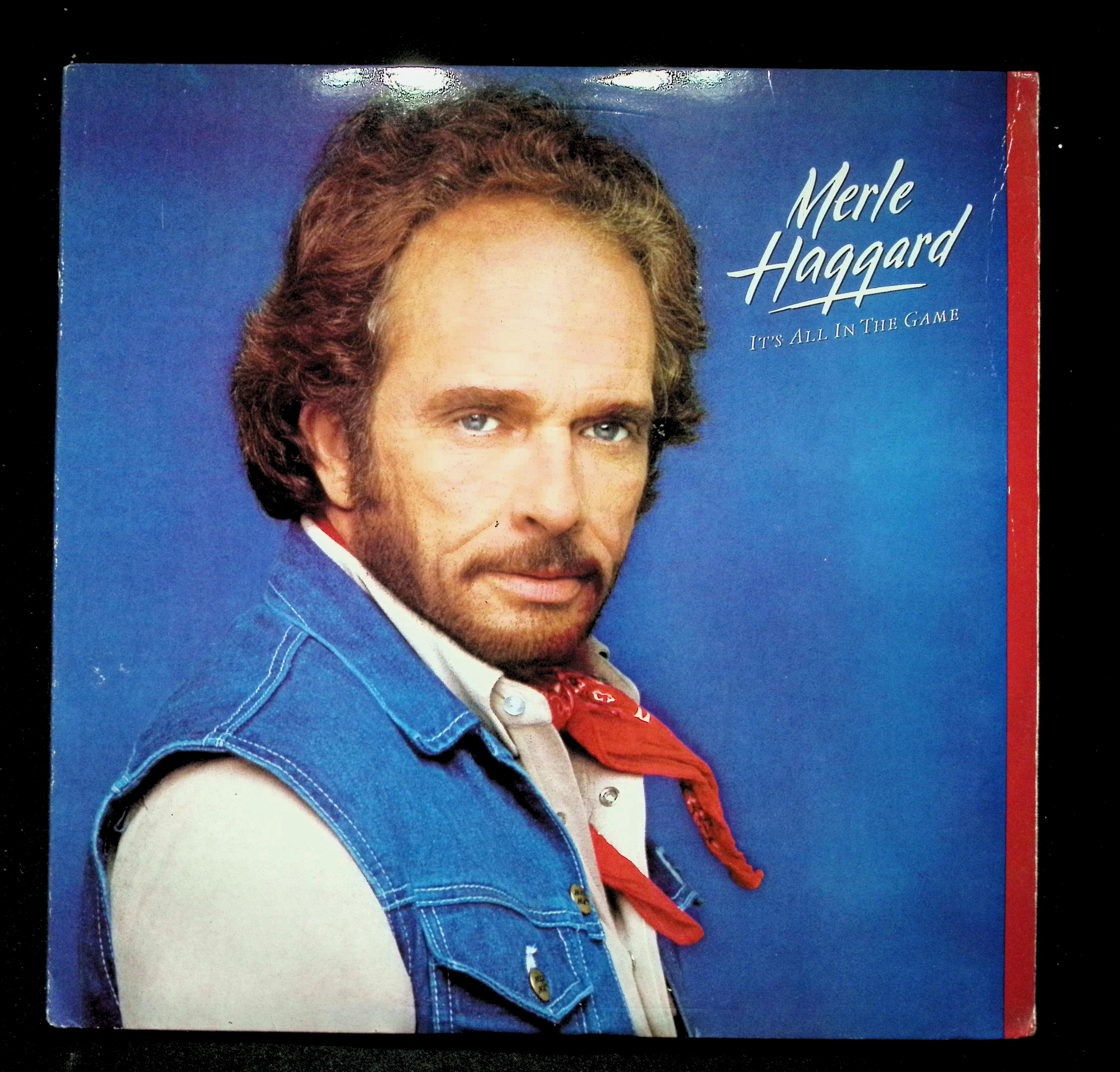 Merle Haggard It's All In The Game LP 1984 FE 39364 Folk, World