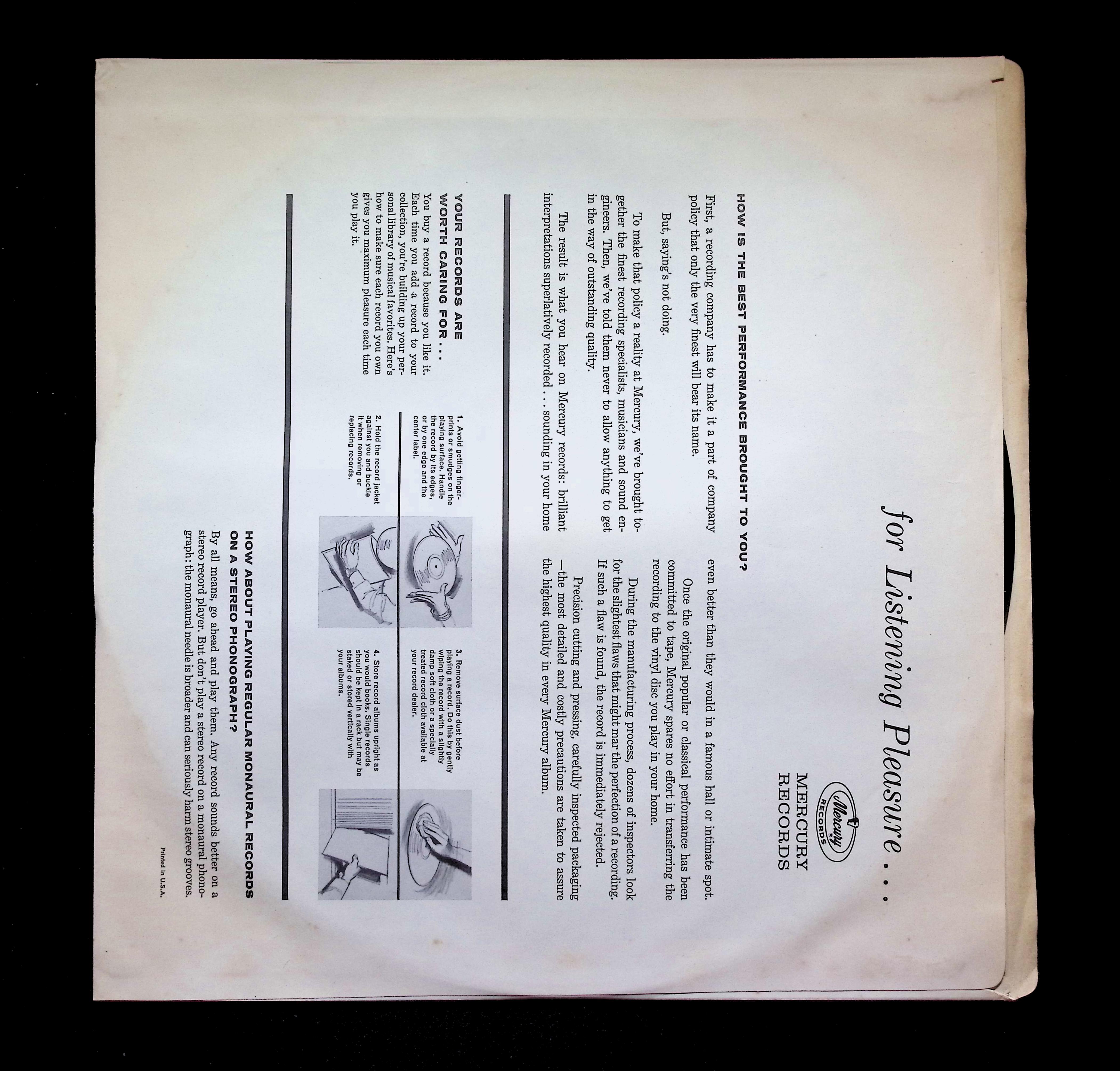 Leroy Van Dyke The Great Hits Of LP 1963 MG 20802 Pop — image 3