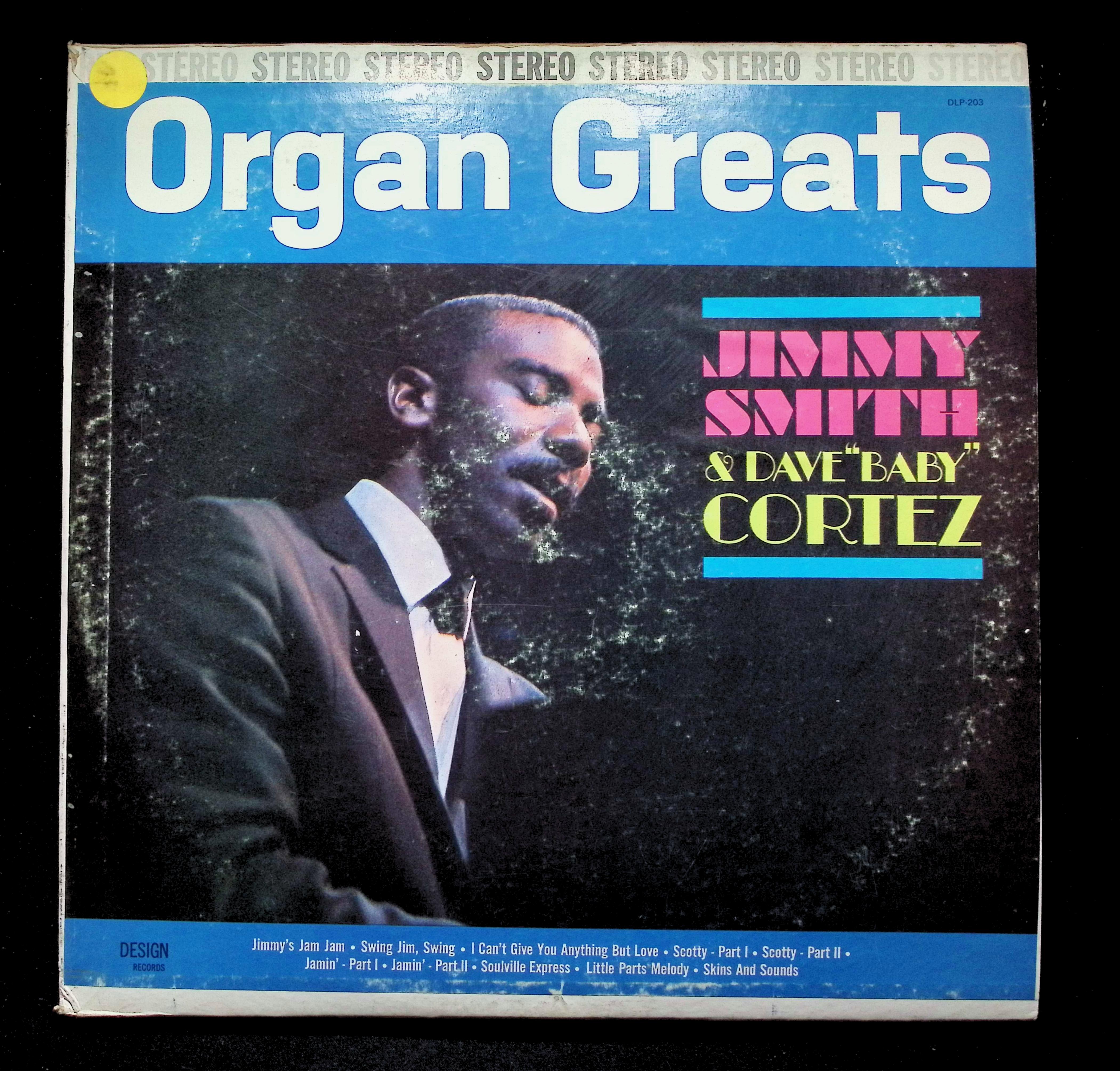 Jimmy Smith Organ Greats LP 1965 SDLP-203 Jazz