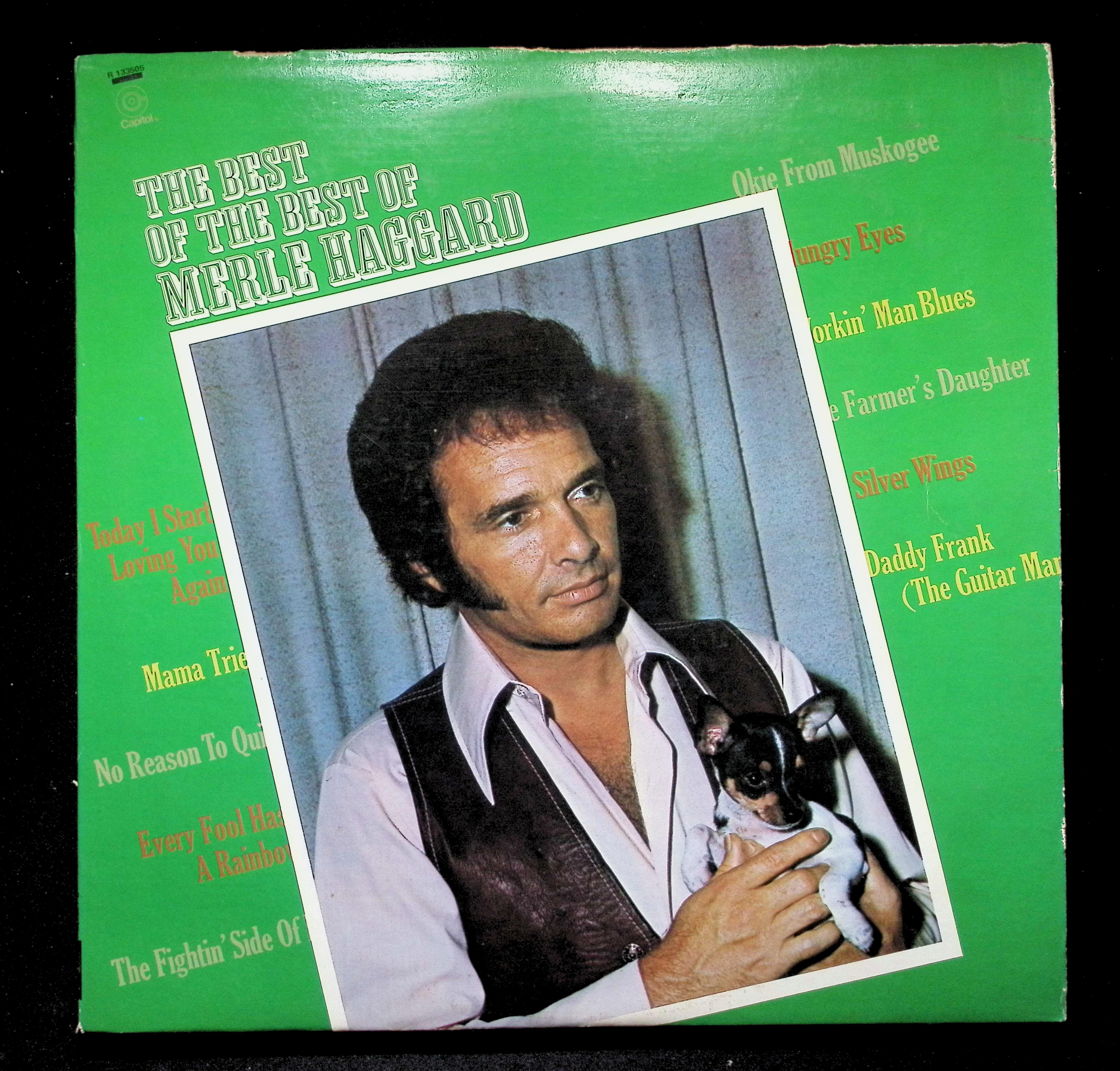 Merle Haggard Keep Movin' On LP 1975 R133505 Folk, World, & Country