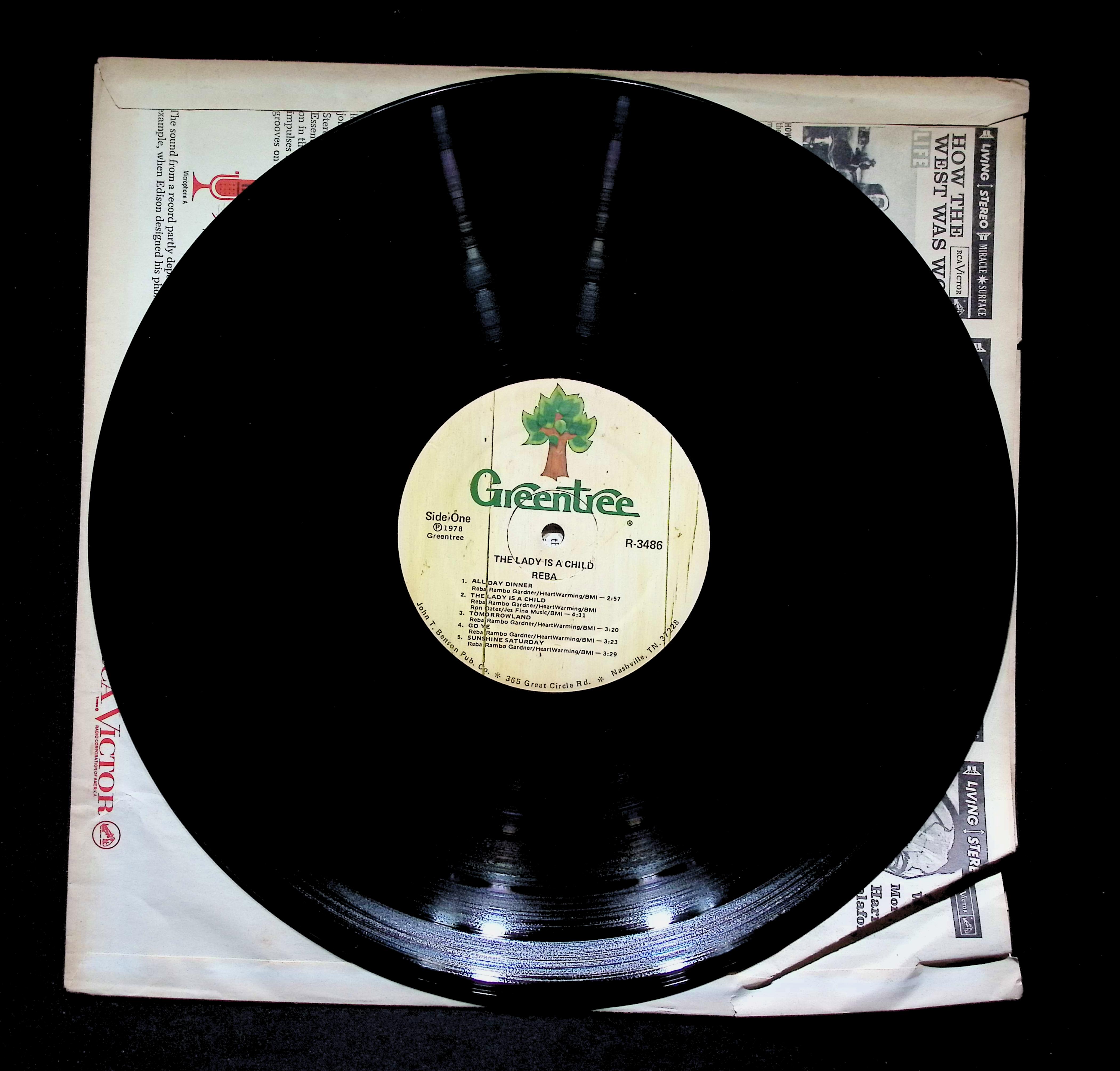 Reba Rambo The Lady Is A Child LP 1978 R-3486 Funk / Soul — image 5
