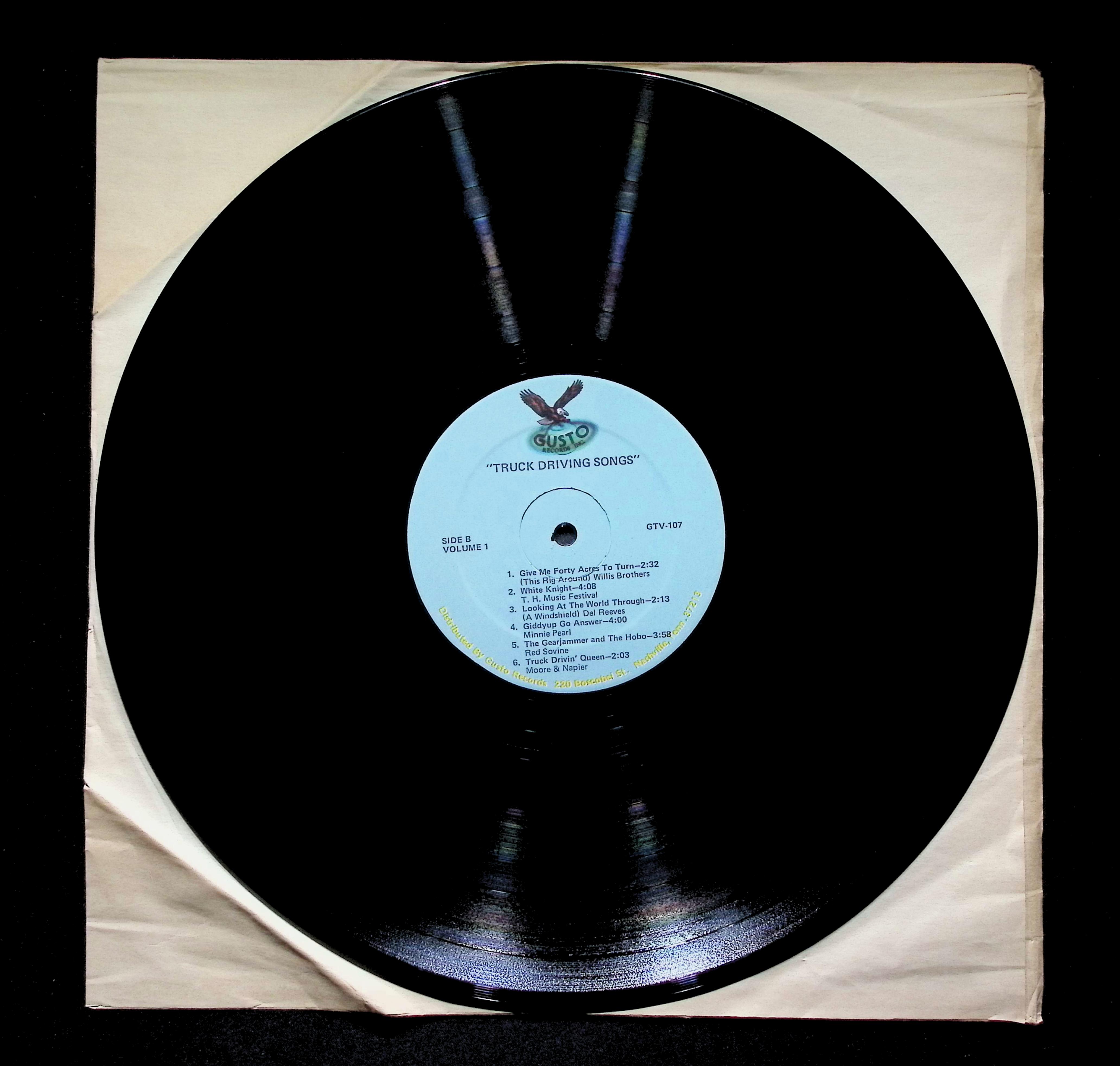 Various Road Music LP 1978 GTV-107 Folk, World, & Country — image 5