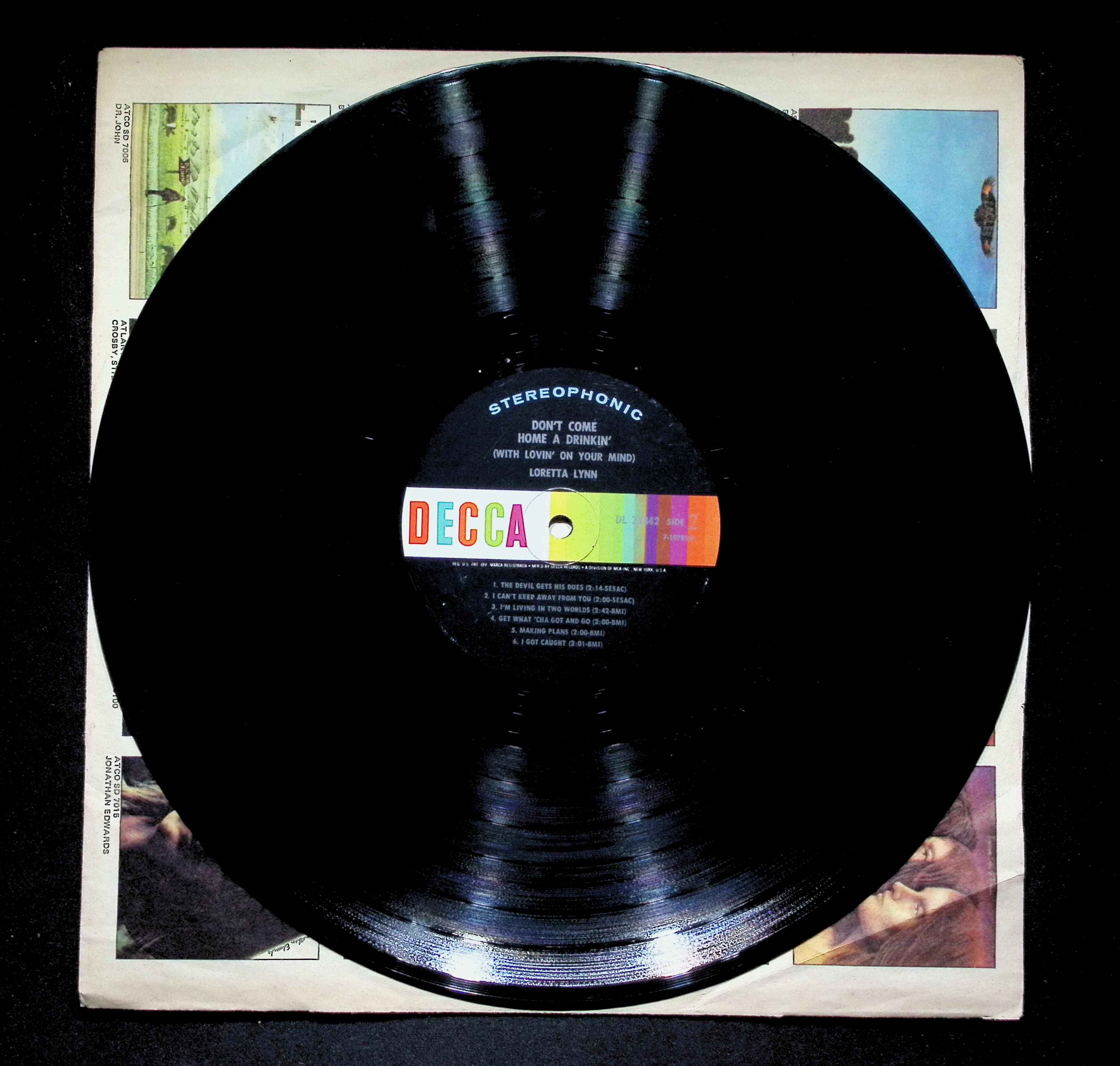 Loretta Lynn Don't Come Home LP 1967 DL 74842 Folk, World — image 5