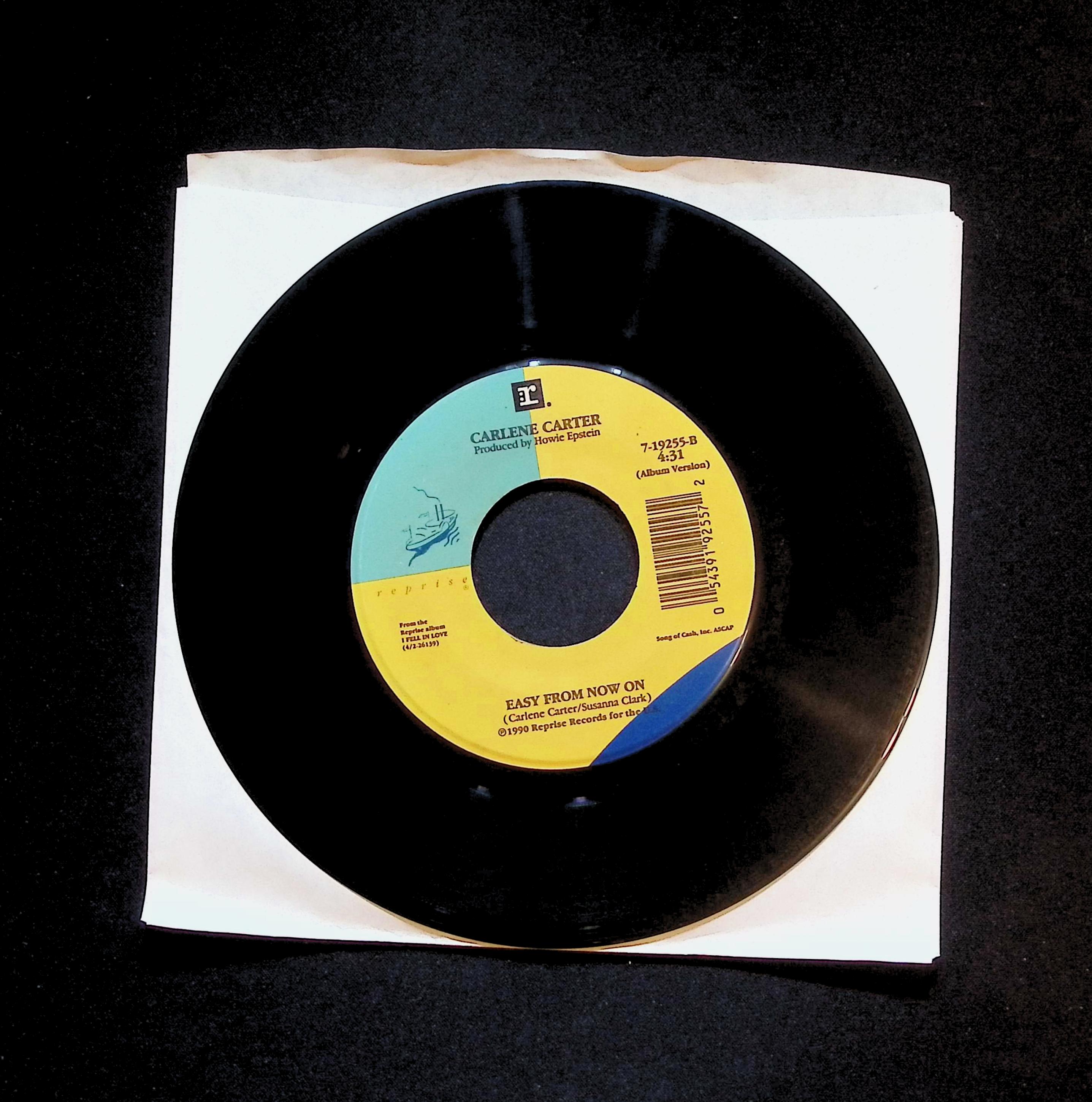Carlene Carter One Love 7'' Single 1990 7-19255 Rock — image 3