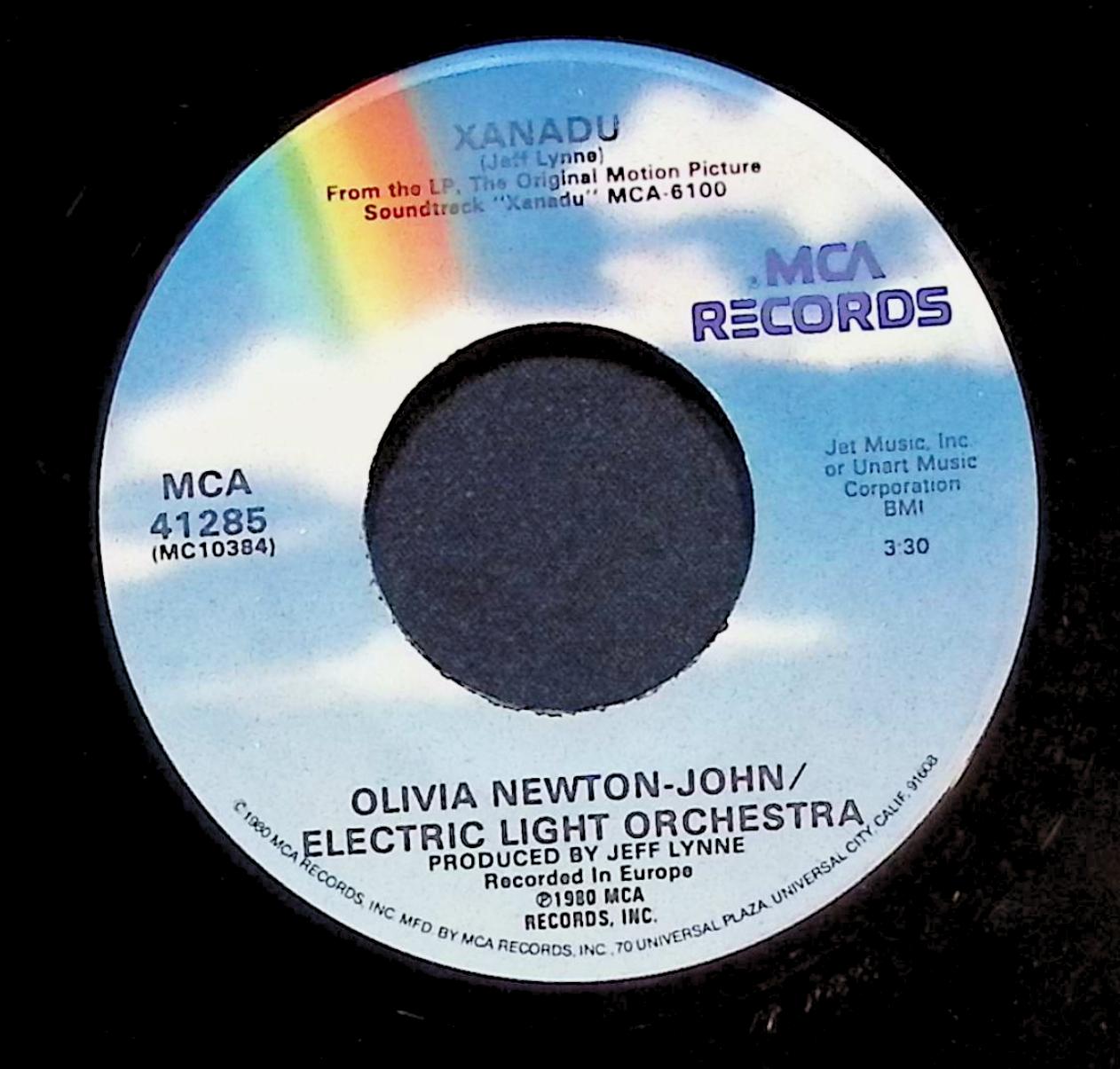 Olivia Newton-John Xanadu / Whenever You're Away Fro 7'' Single 1980 MCA 41285 — image 3