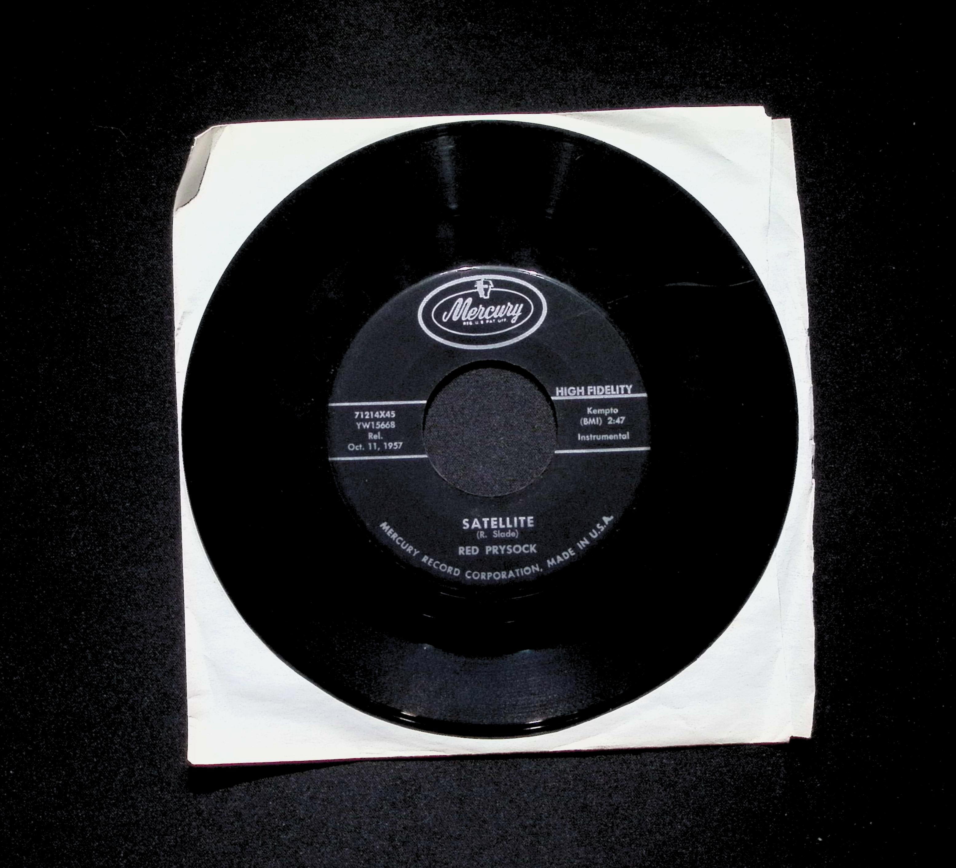 Red Prysock Satellite What's The Word? Thunderbird! 71214X45 VG 45rpm Vinyl — image 4