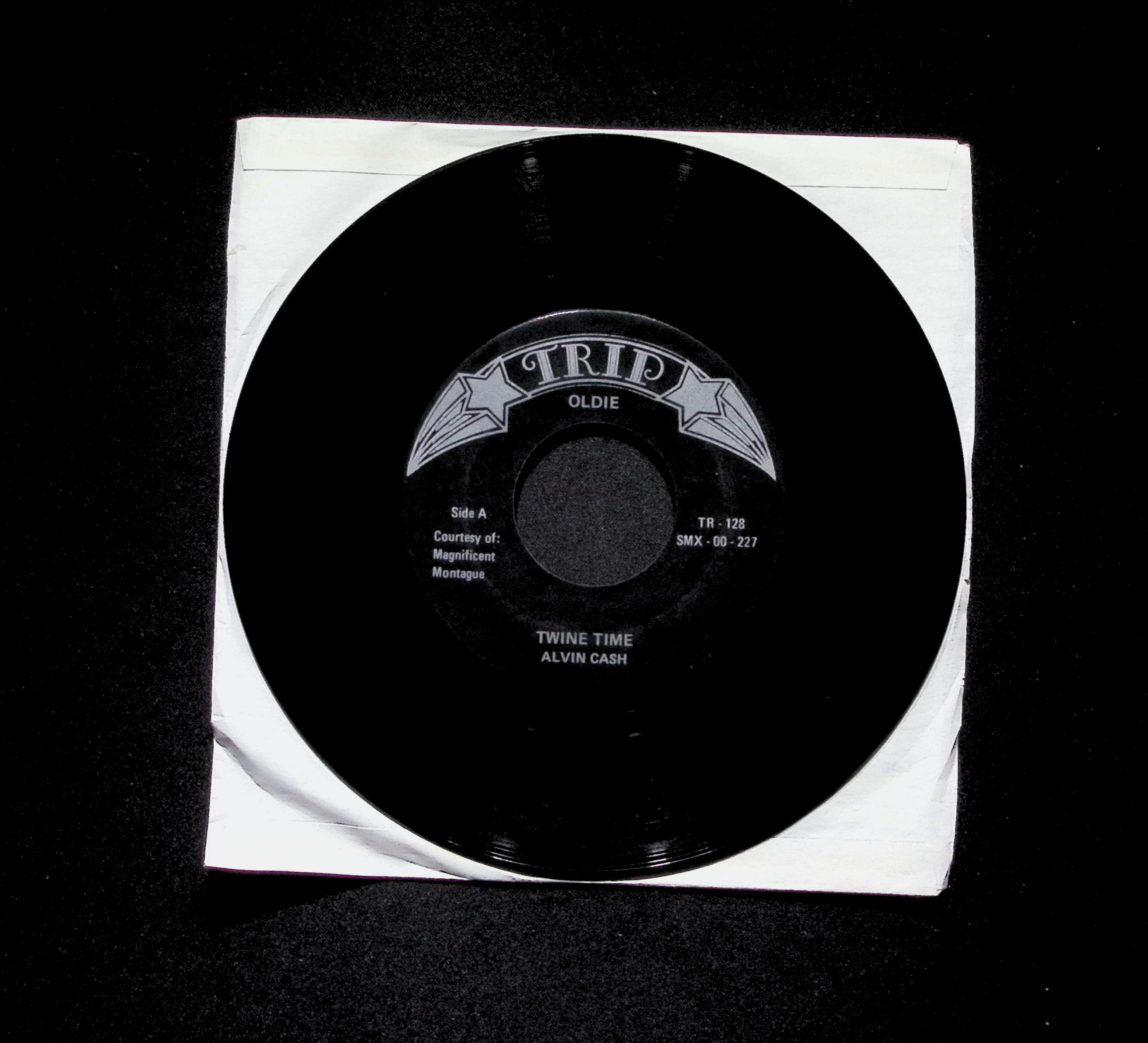 Alvin Cash Twine Time Watermelon Man TR-128 VG 45rpm Vinyl Record — image 2