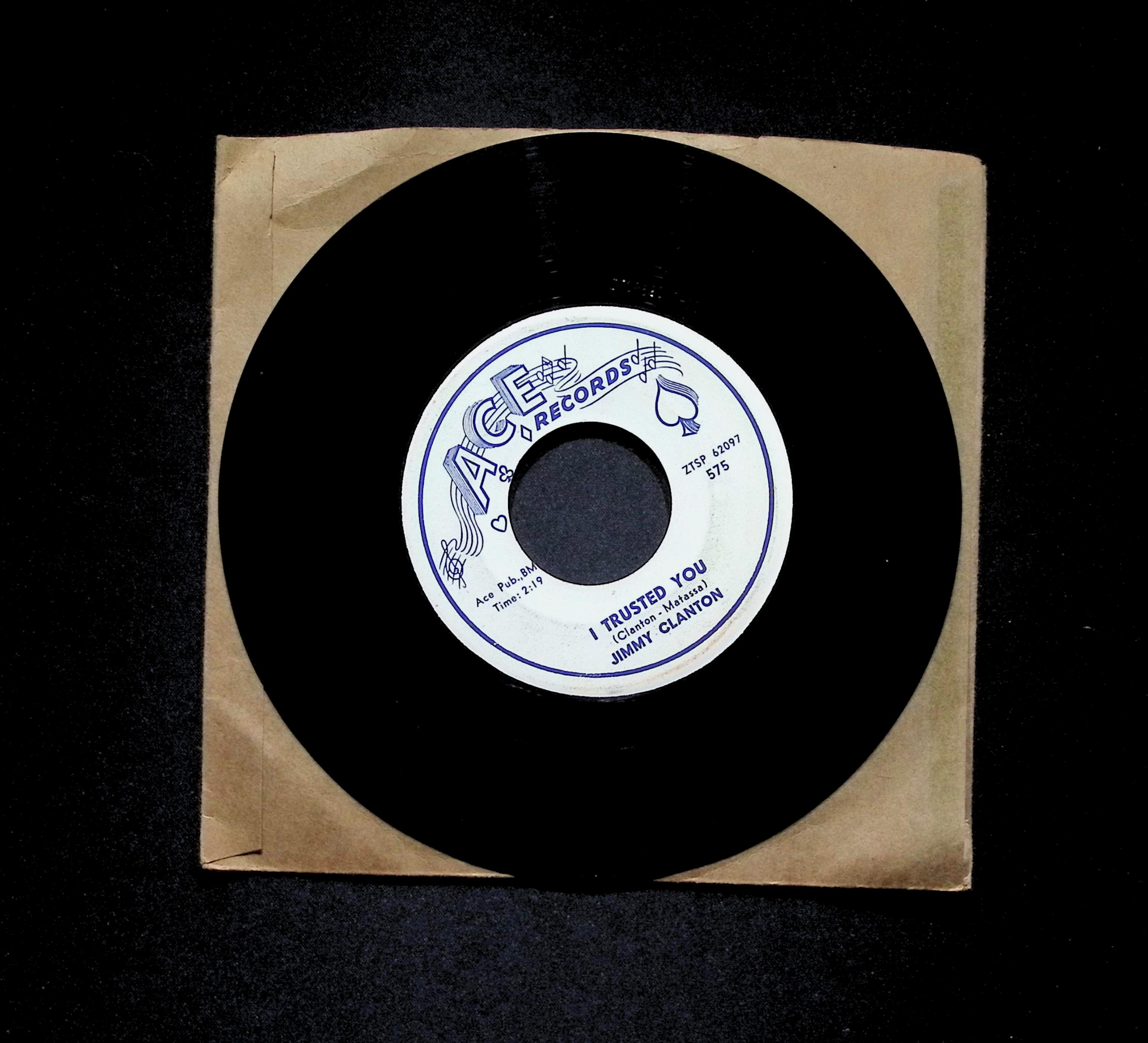 Jimmy Clanton Go, Jimmy, Go 575 VG 45rpm Vinyl Record — image 2