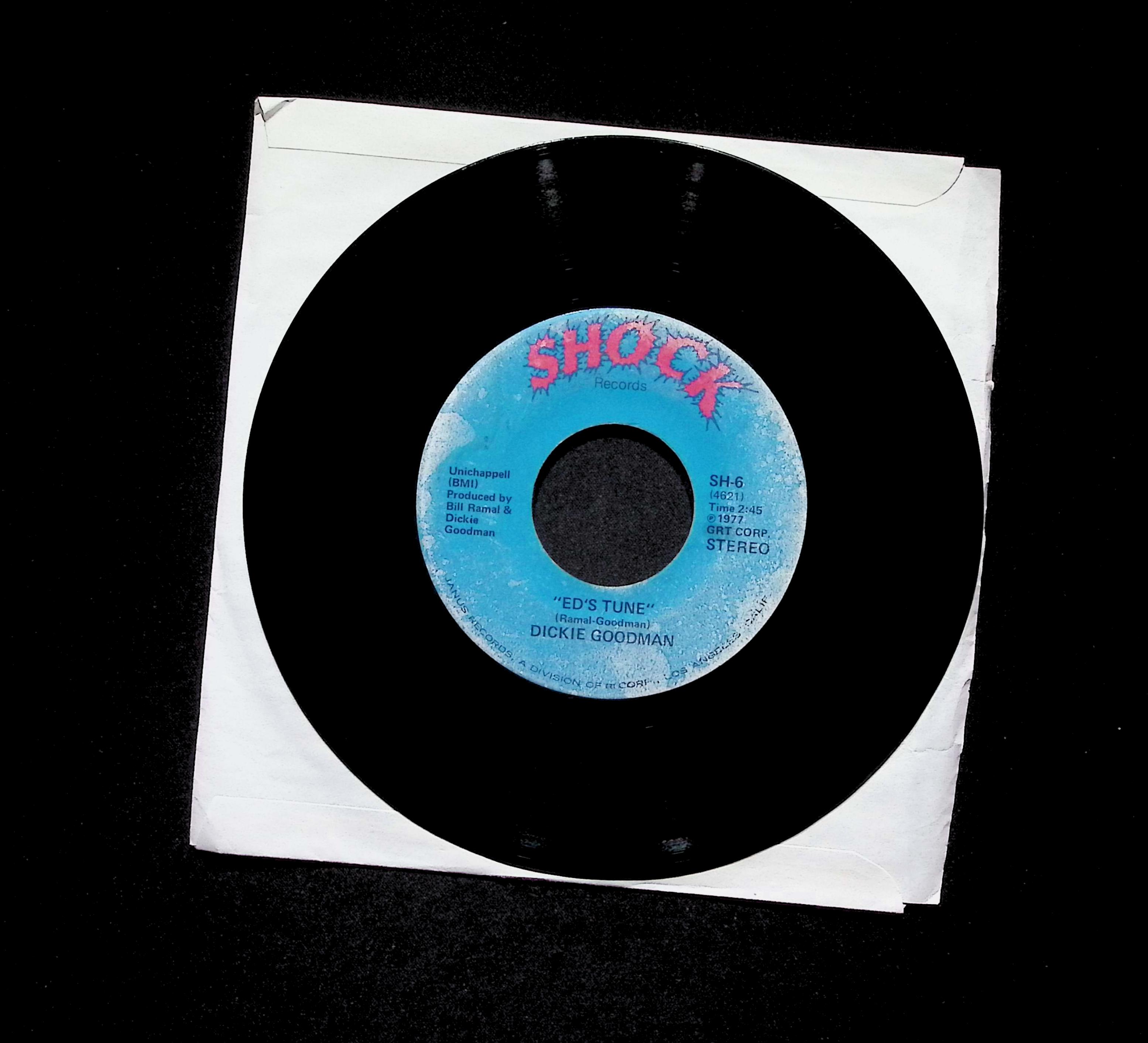 Dickie Goodman Kong Ed's Tune SH-6 VG 45rpm Vinyl Record — image 2