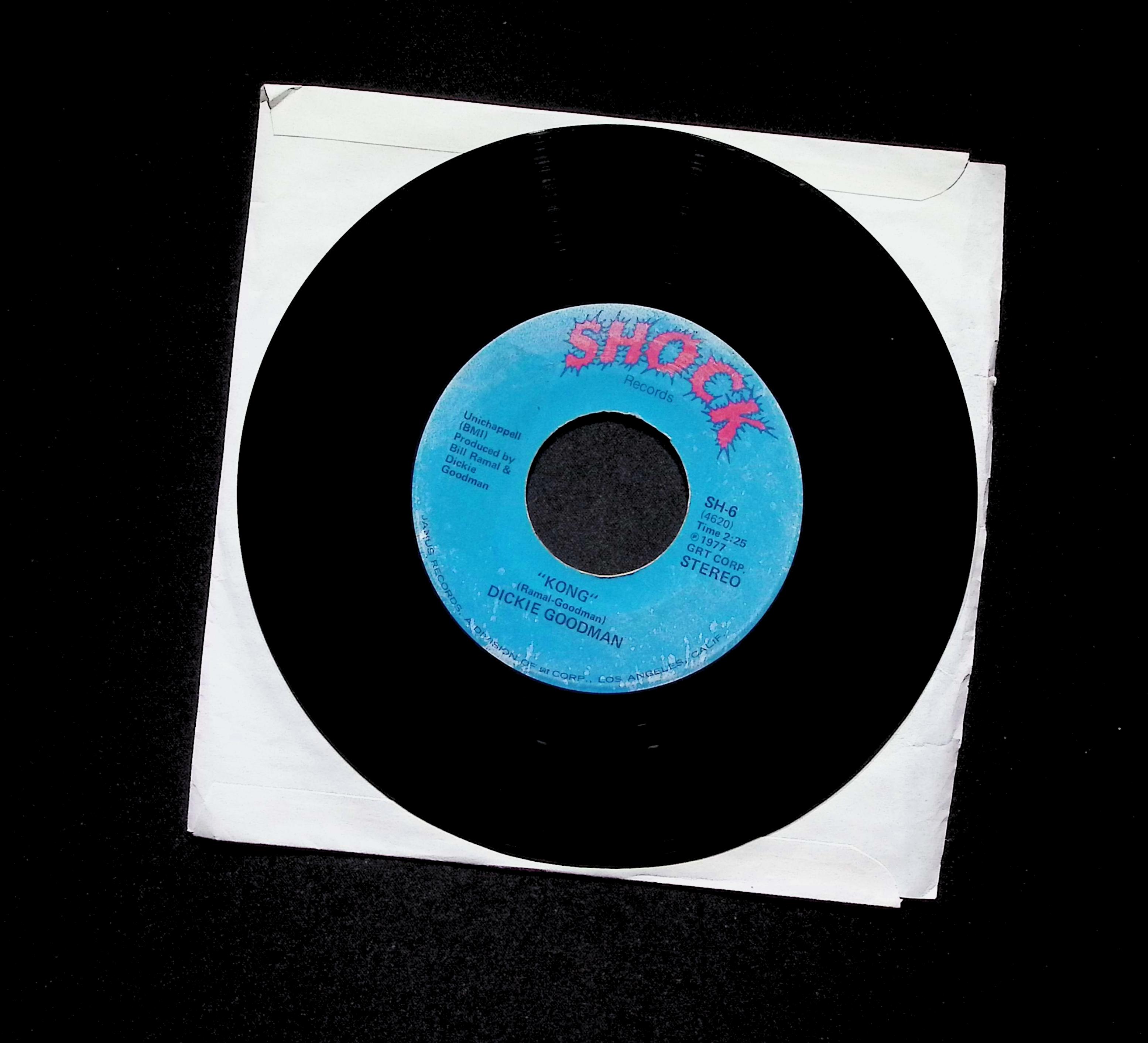 Dickie Goodman Kong Ed's Tune SH-6 VG 45rpm Vinyl Record — image 4