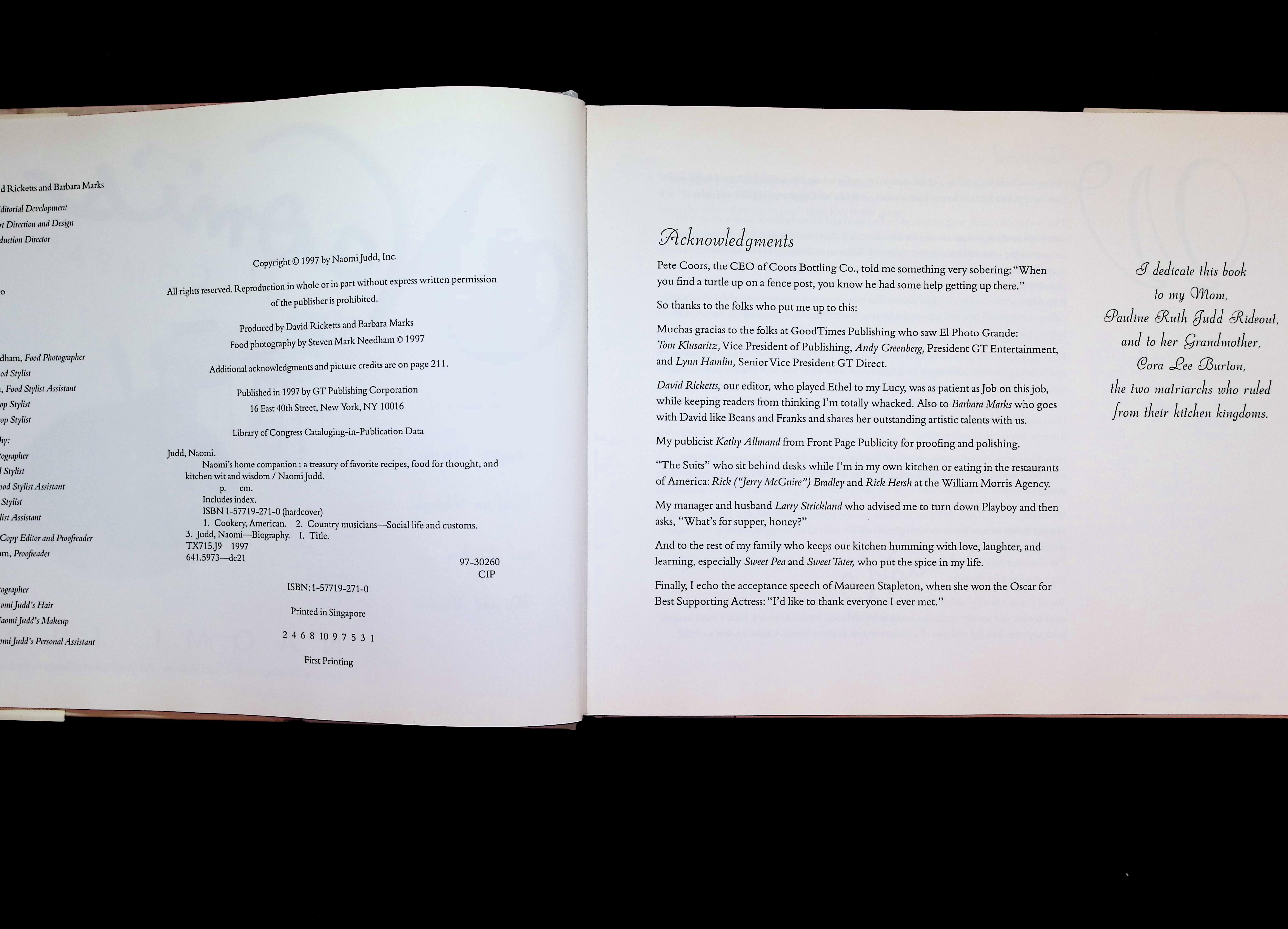 Naomi's Home Companion: A Treasury of Favorite Recipes, Food for Thought, and Kitchen Wit and Wisdom — image 3