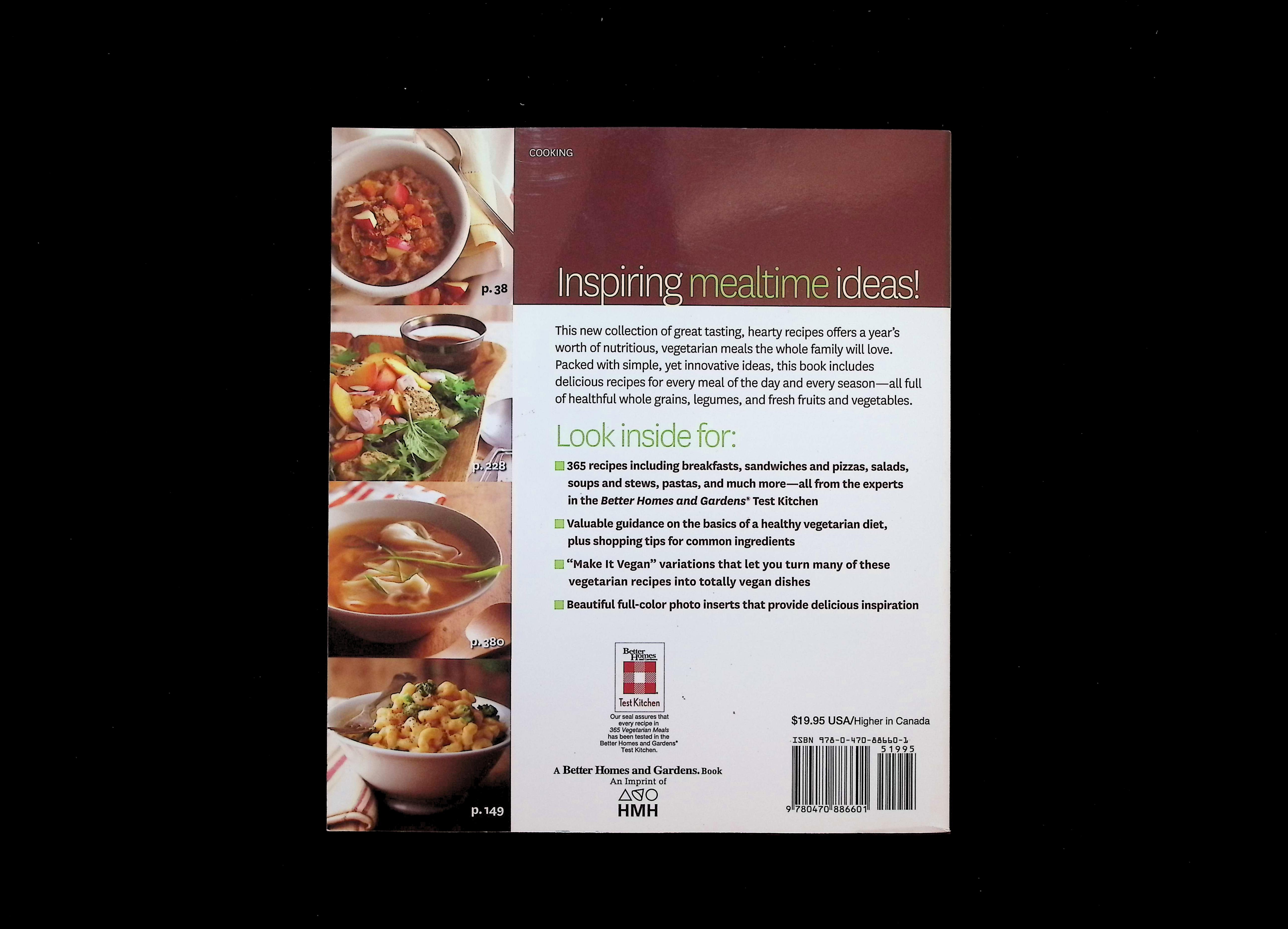 Better Homes & Gardens 365 Vegetarian Meals — image 2