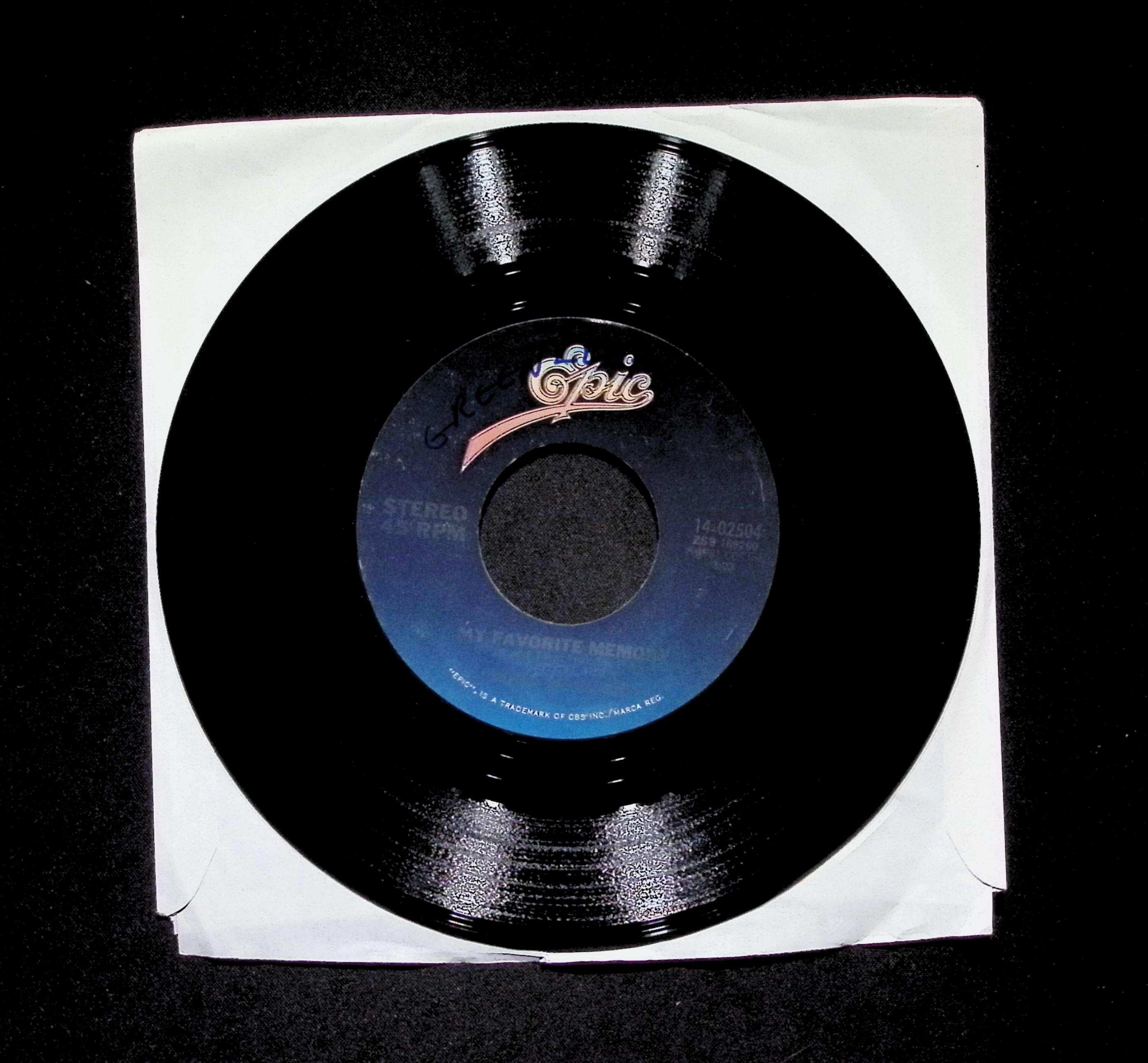 Merle Haggard My Favorite Memory Texas Fiddle Song 14-02504 VG 45rpm Vinyl