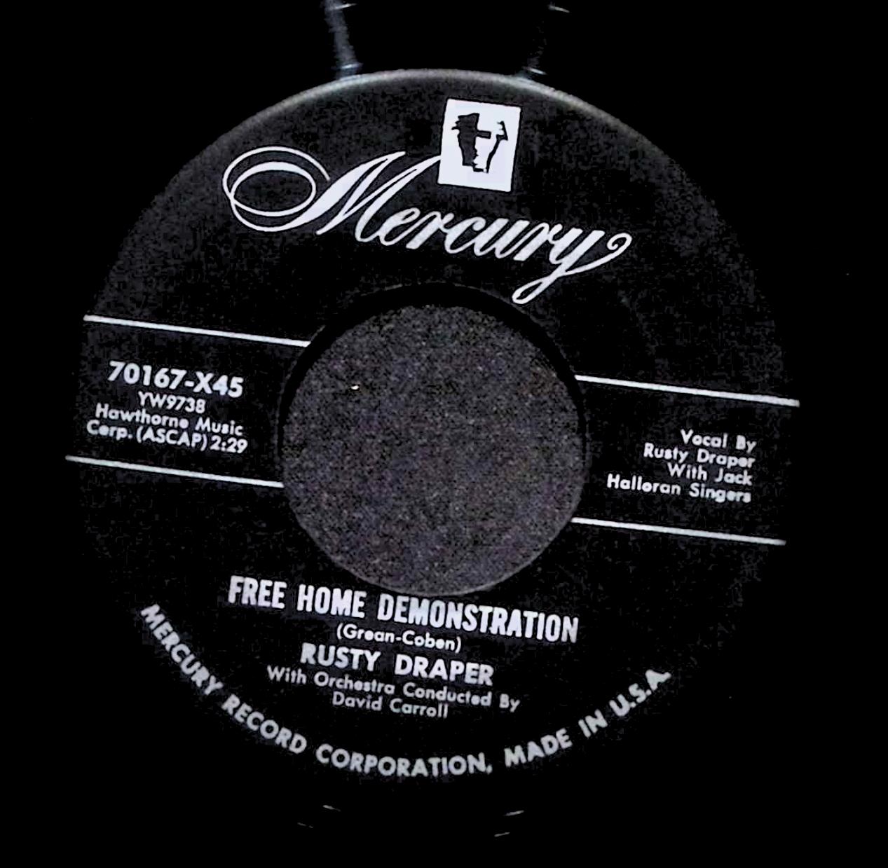 Rusty Draper Gambler's Guitar 70167X45 VG 45rpm Vinyl Record — image 4