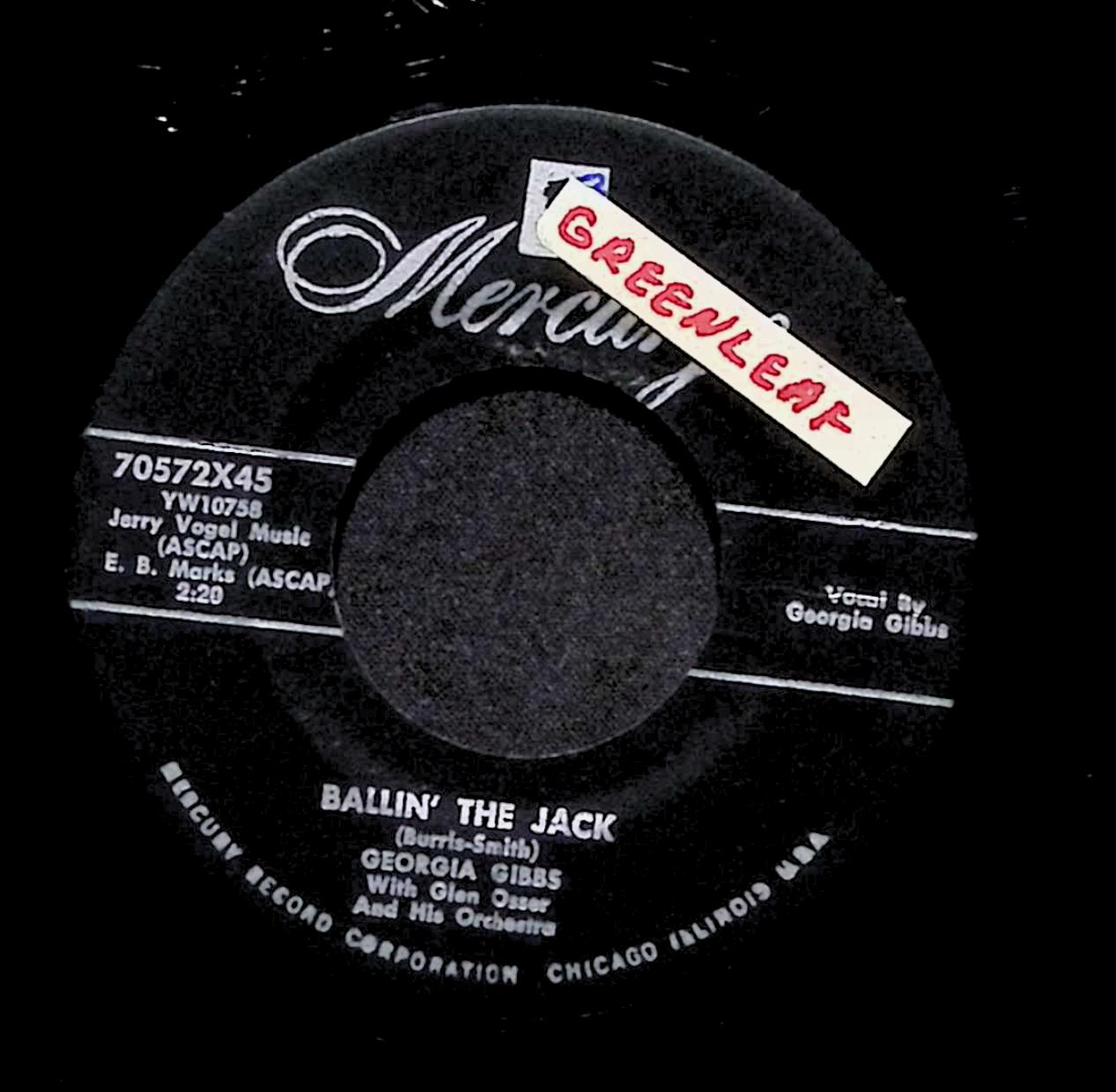 Georgia Gibbs Dance With Me Henry Every Road Must Have A Tu... 70572X45 VG 45rpm — image 4