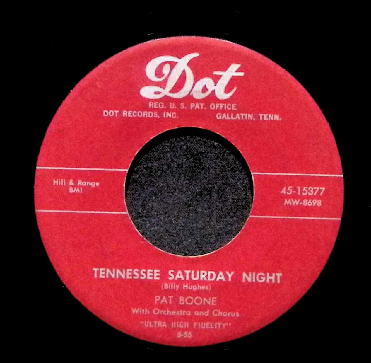 Pat Boone Ain't That A Shame 45-15377 VG 45rpm Vinyl Record — image 4