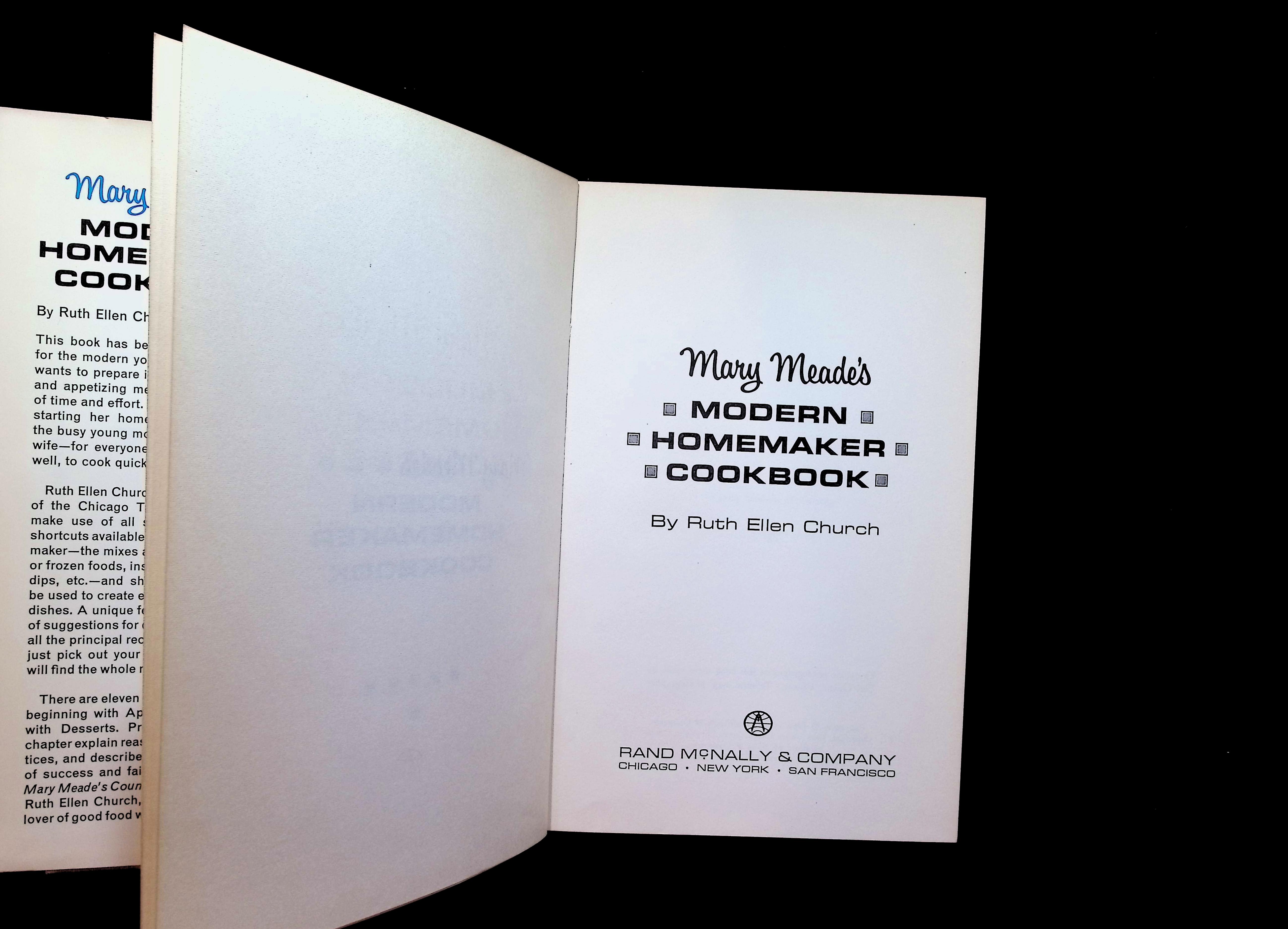 Mary Meade's Modern Homemaker Cookbook — image 2