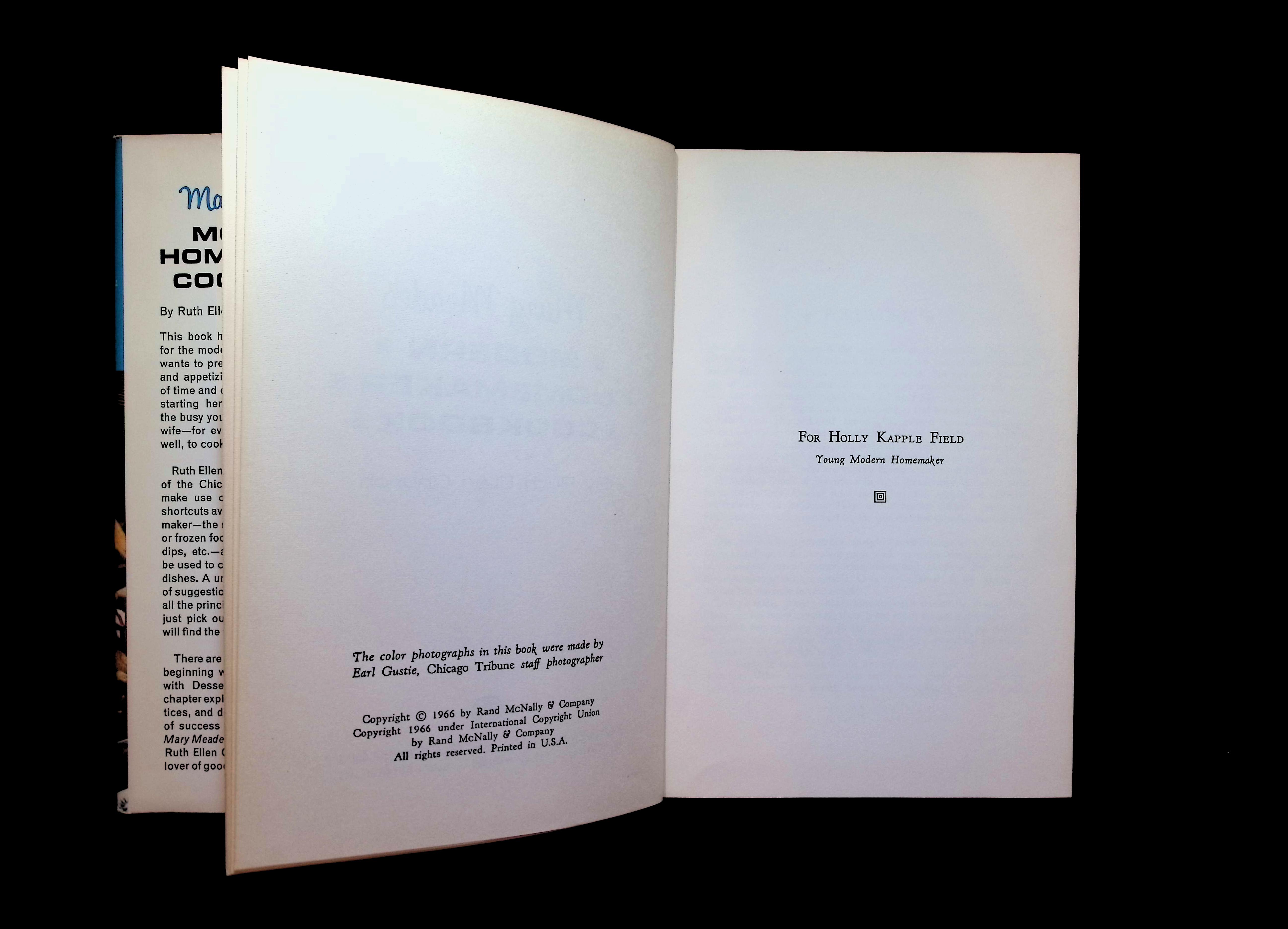 Mary Meade's Modern Homemaker Cookbook — image 3