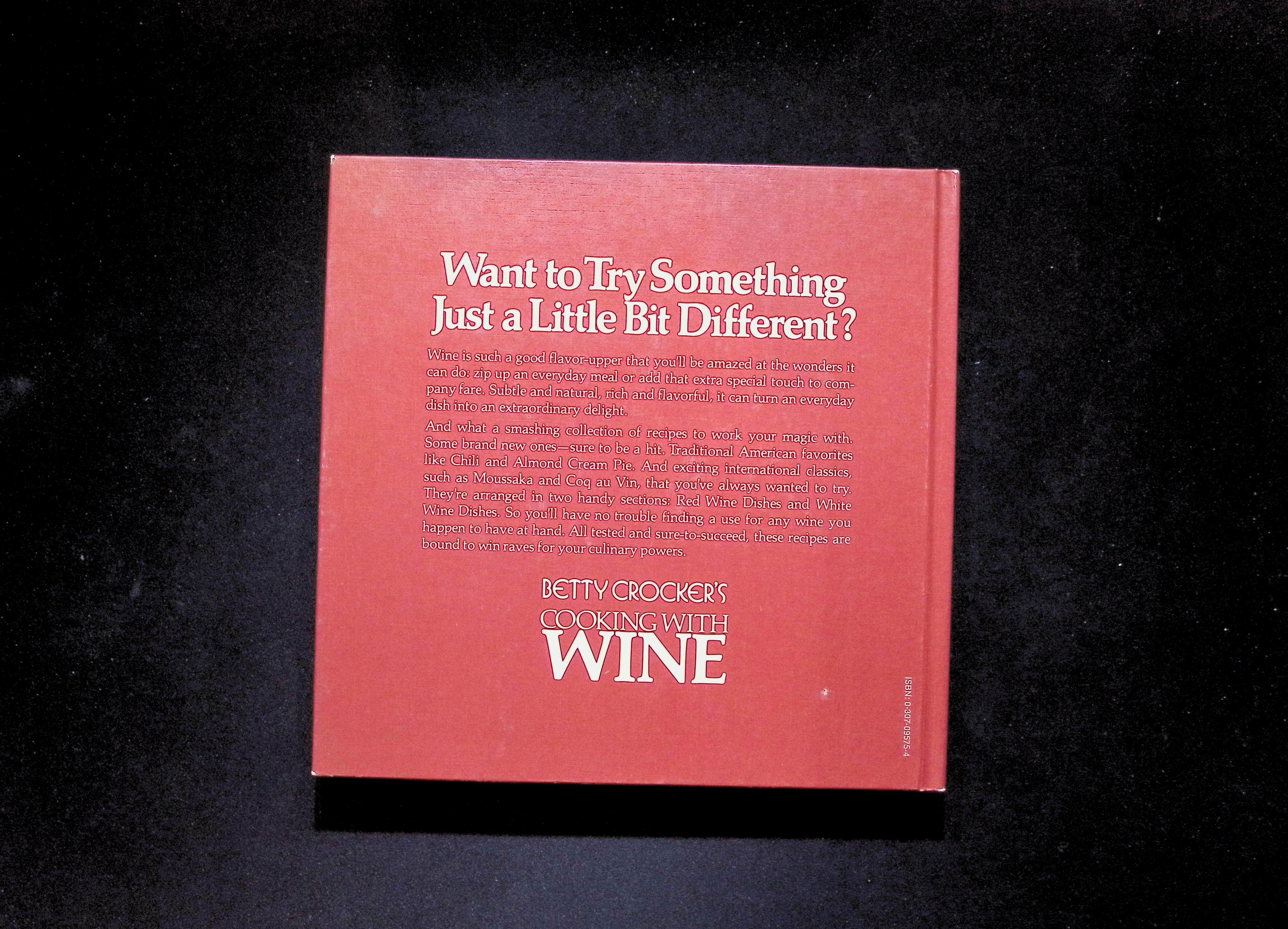 Betty Crocker's Cooking with Wine — image 2