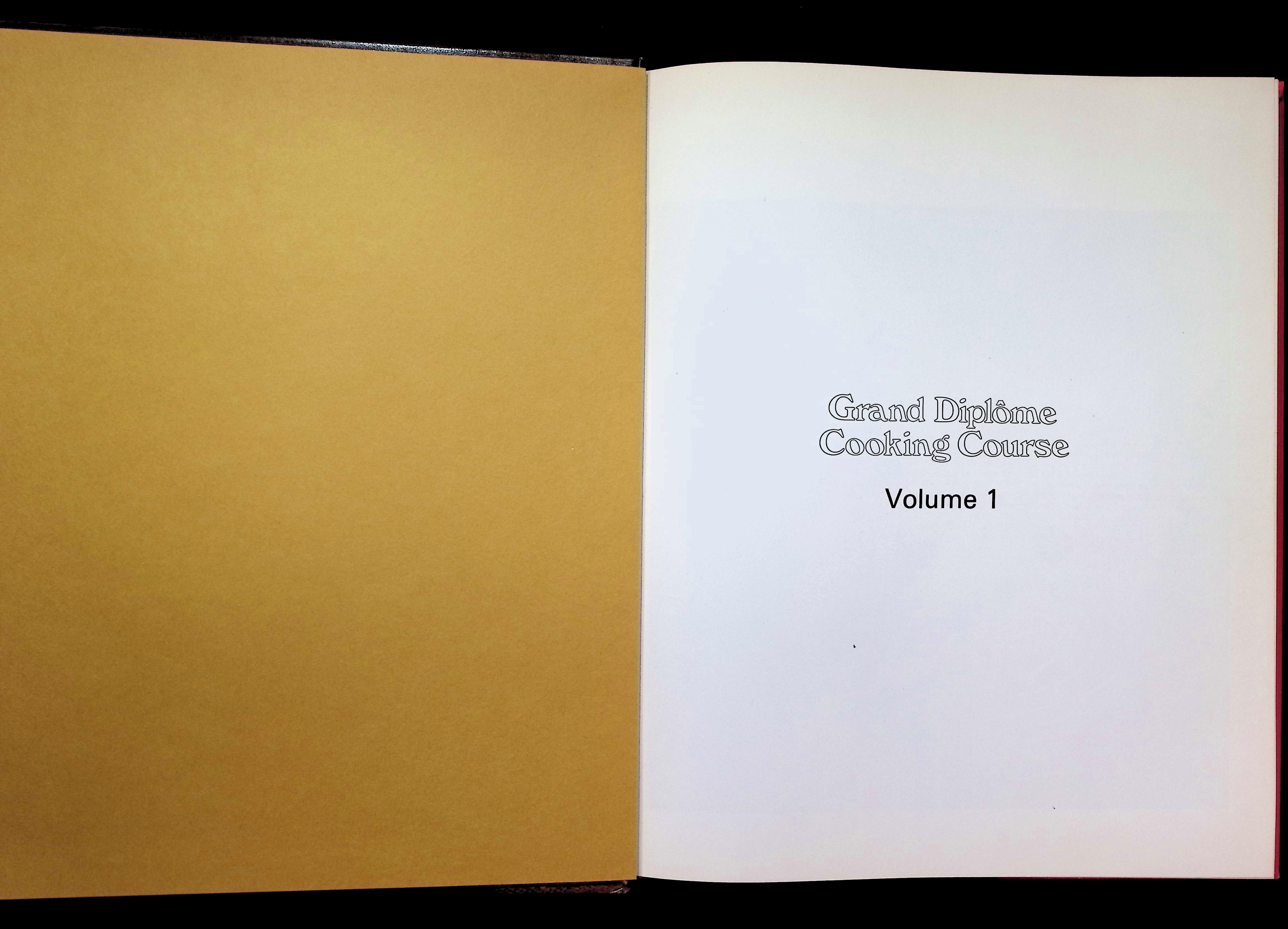 Grand Diplôme Cooking Course, Volume 1 — image 2