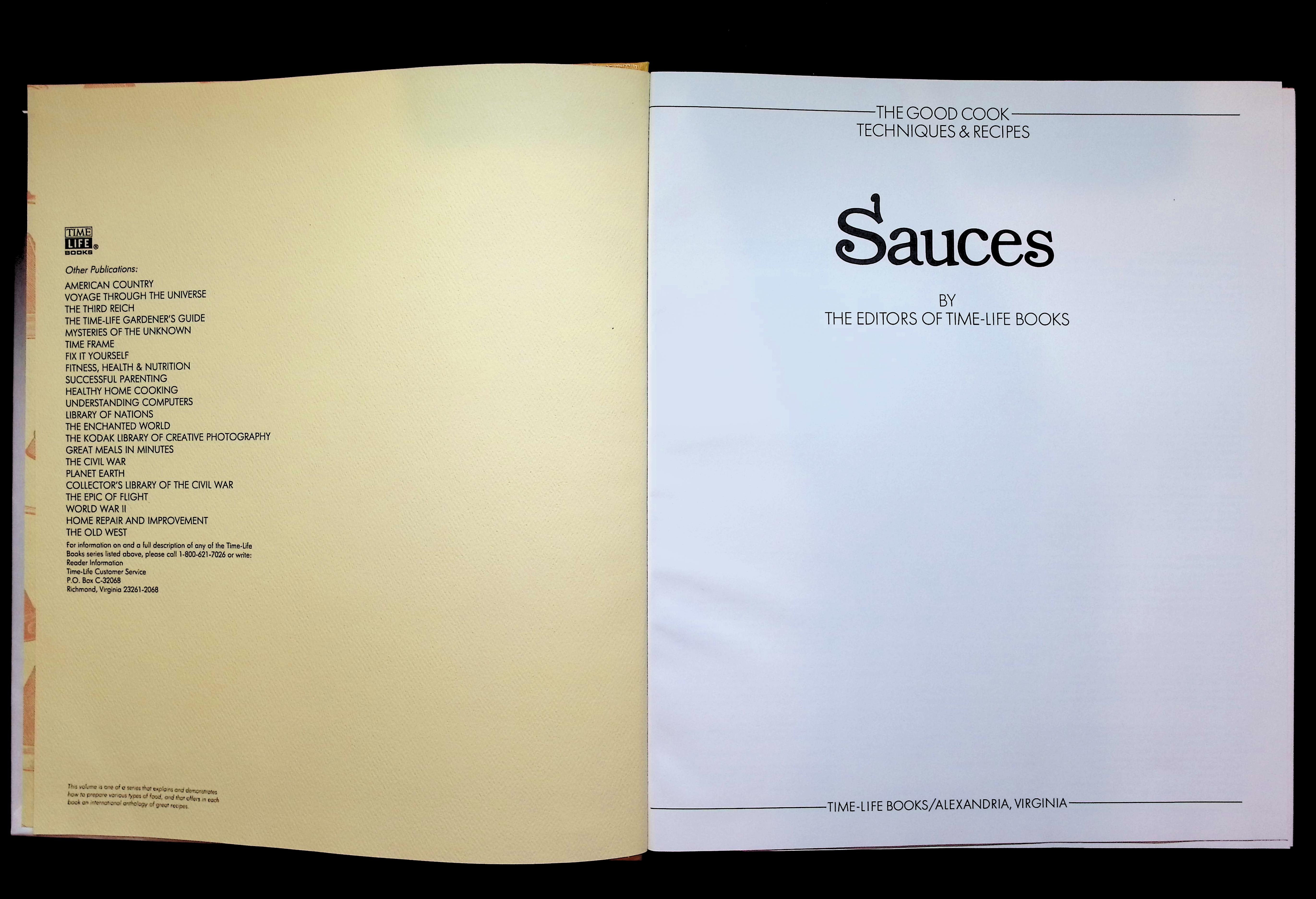 The Good Cook: Sauces — image 2