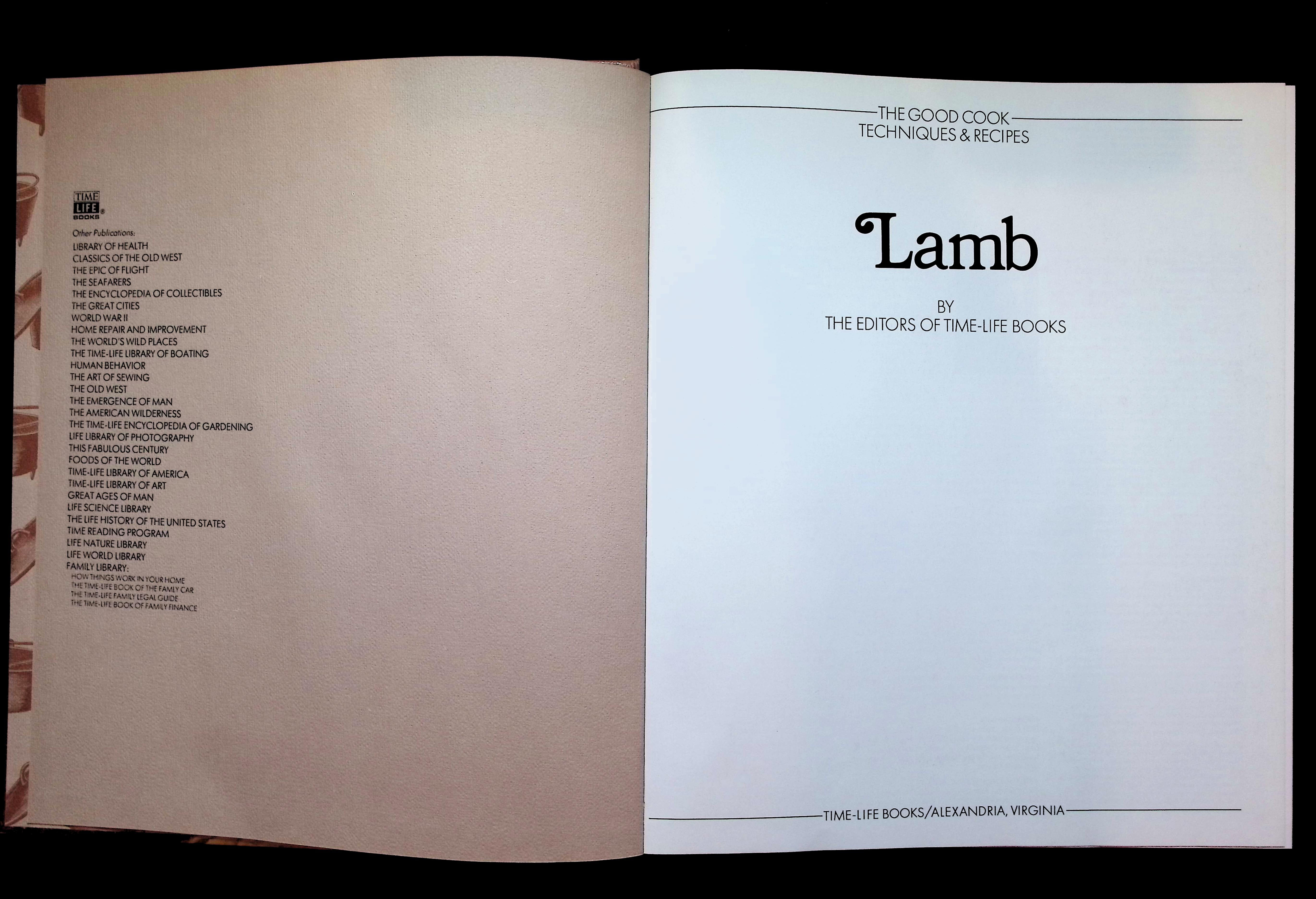 The Good Cook - Lamb: Techniques & Recipes — image 2