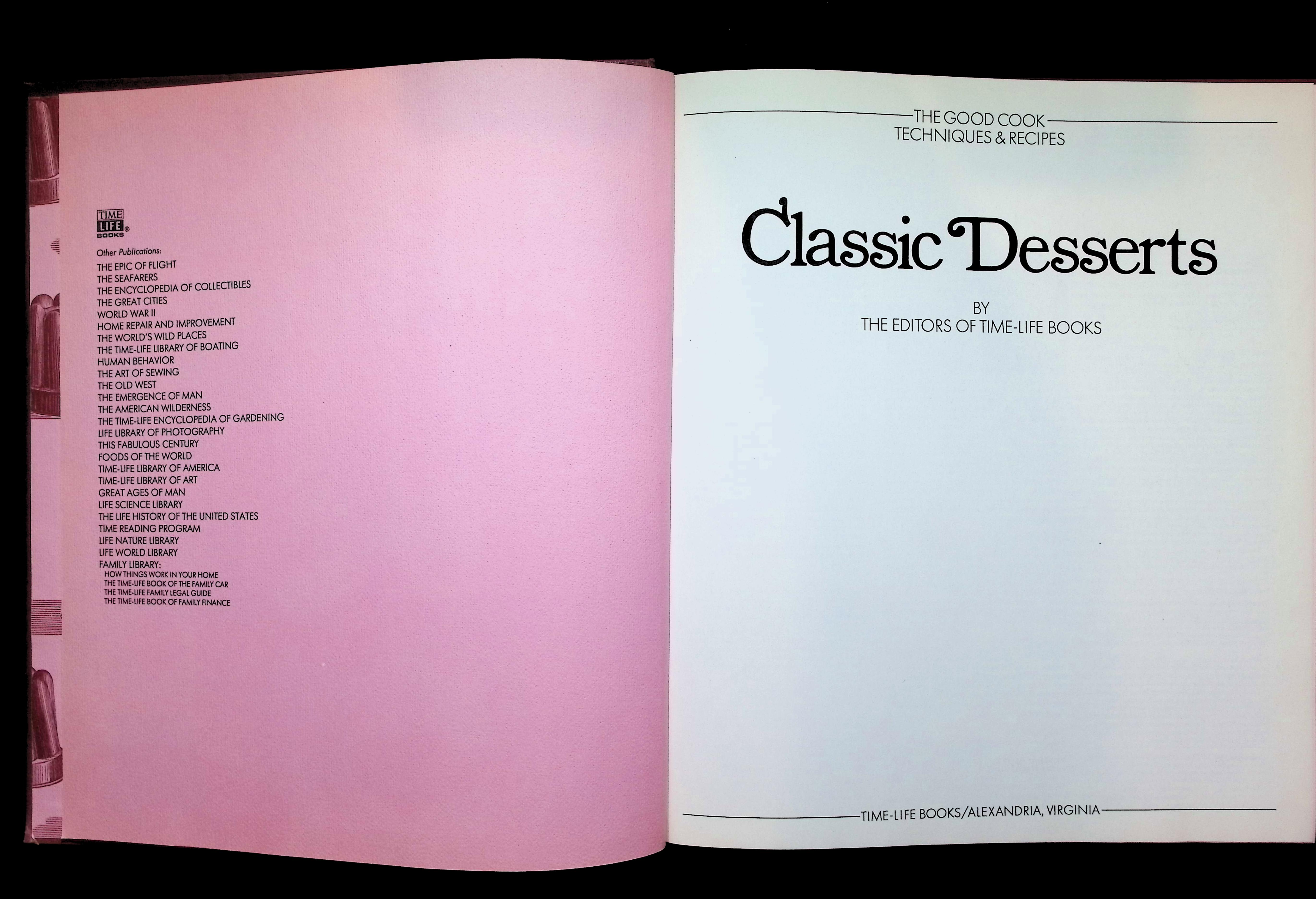 The Good Cook: Classic Desserts — image 2