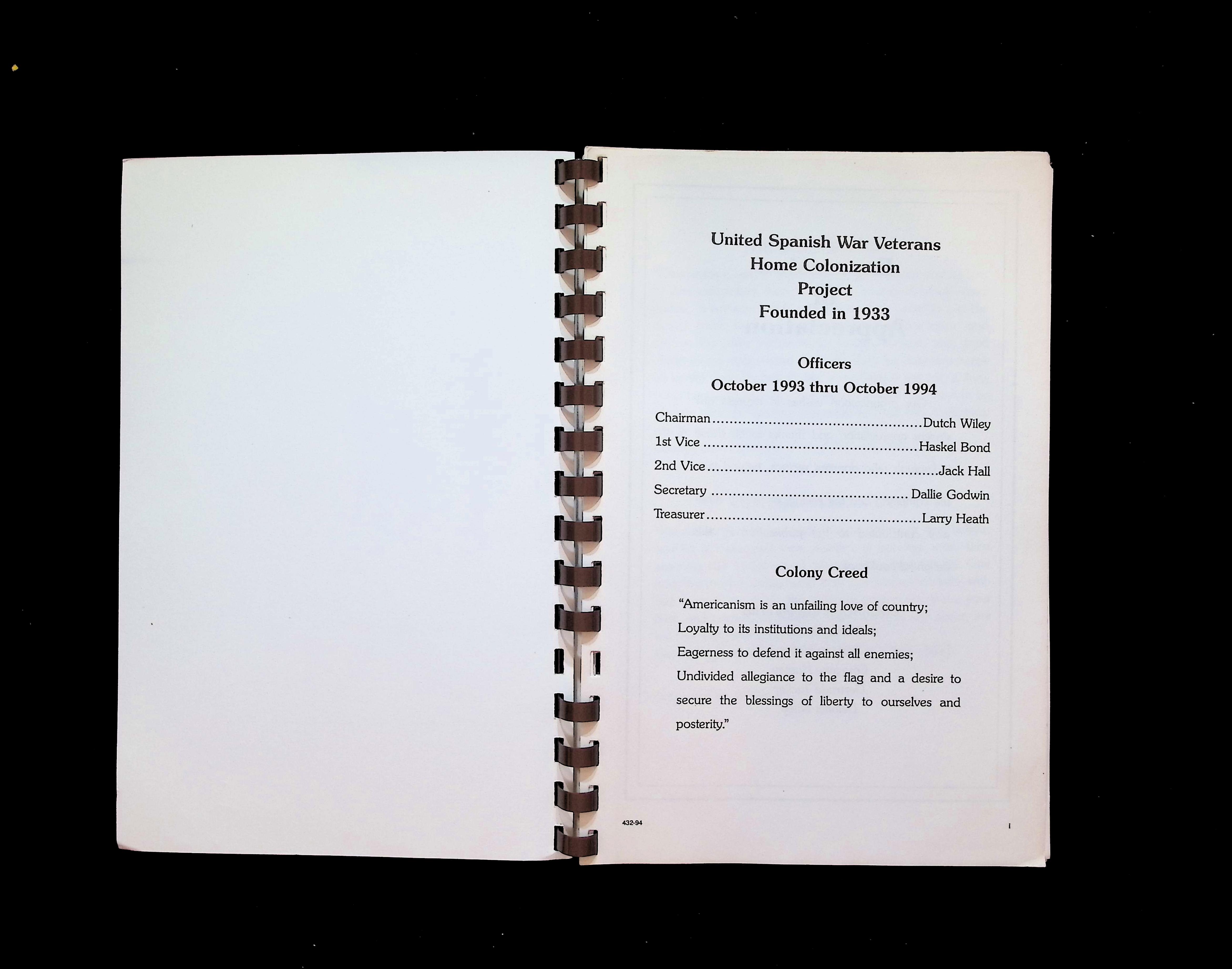 USWV Colonization Project Cookbook — image 2