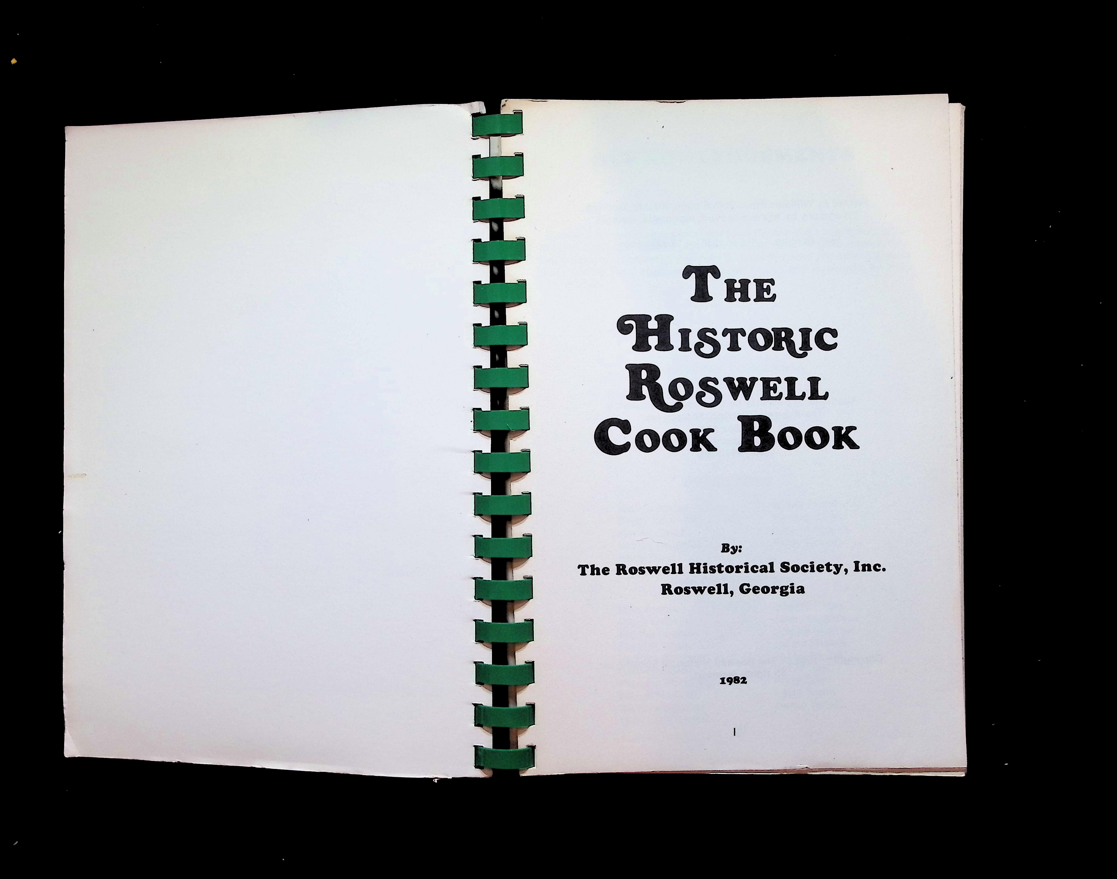 The Historic Roswell Cook Book — image 2