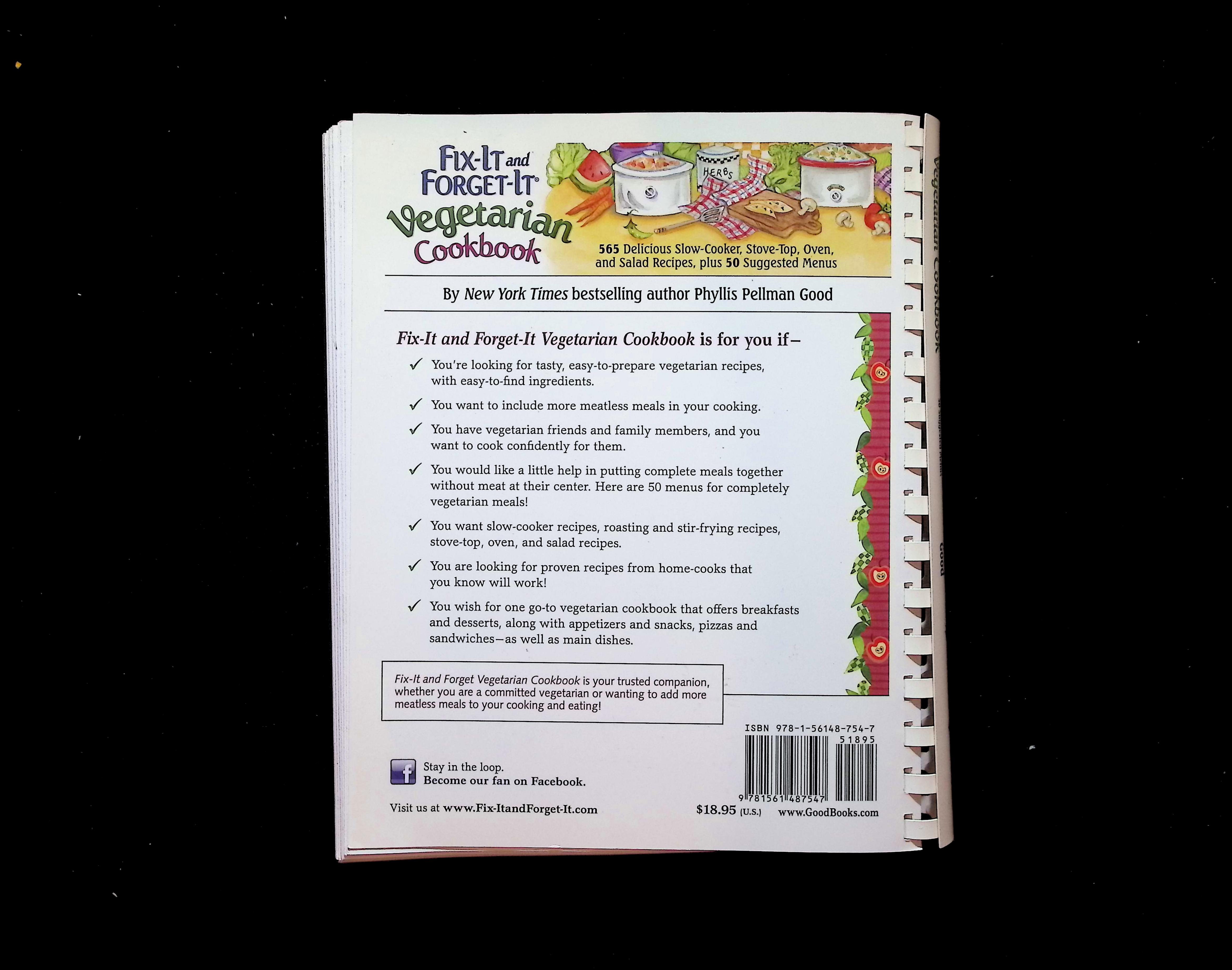 Fix-It and Forget-It Vegetarian Cookbook — image 2