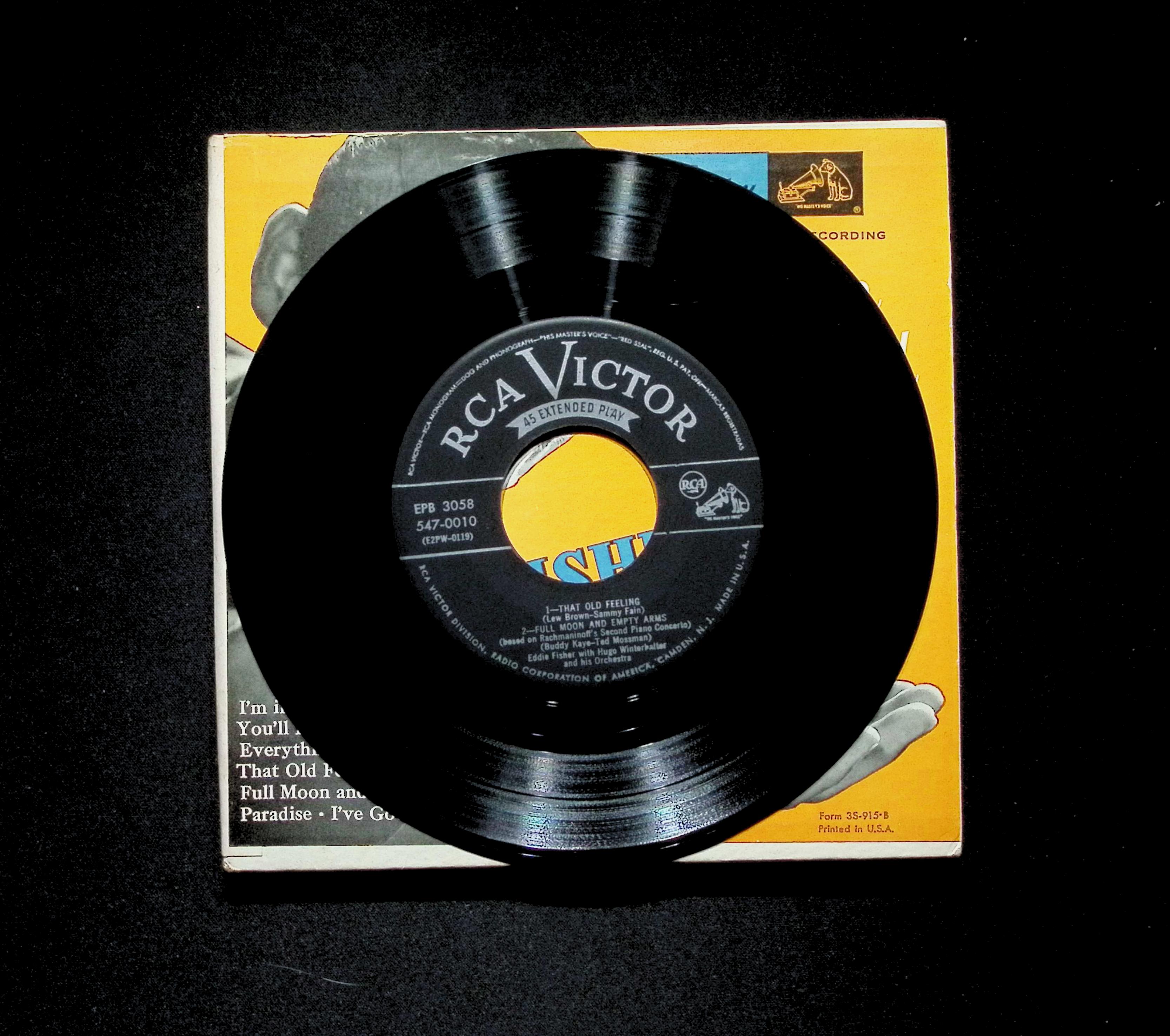 Eddie Fisher I'm In The Mood For Love 7" EP 1952 EPB 3058 Pop — image 4