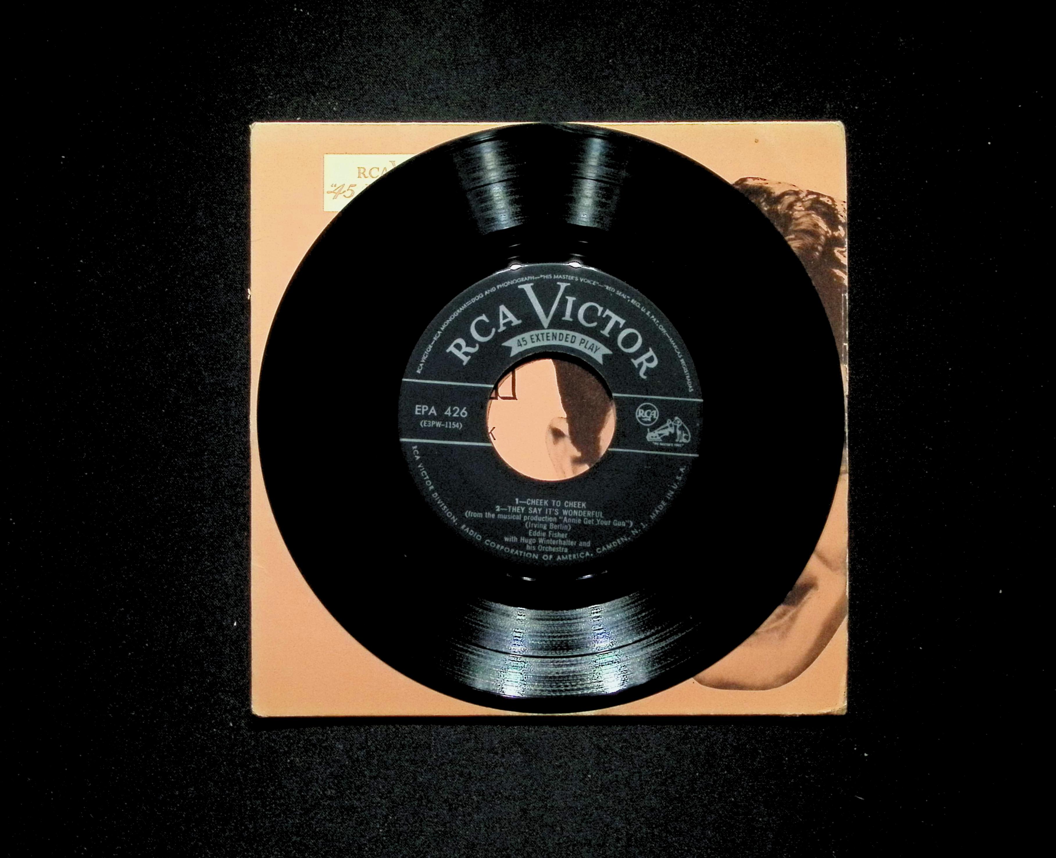 Eddie Fisher Cheek To Cheek 7" EP 0 EPA 426 Pop — image 4