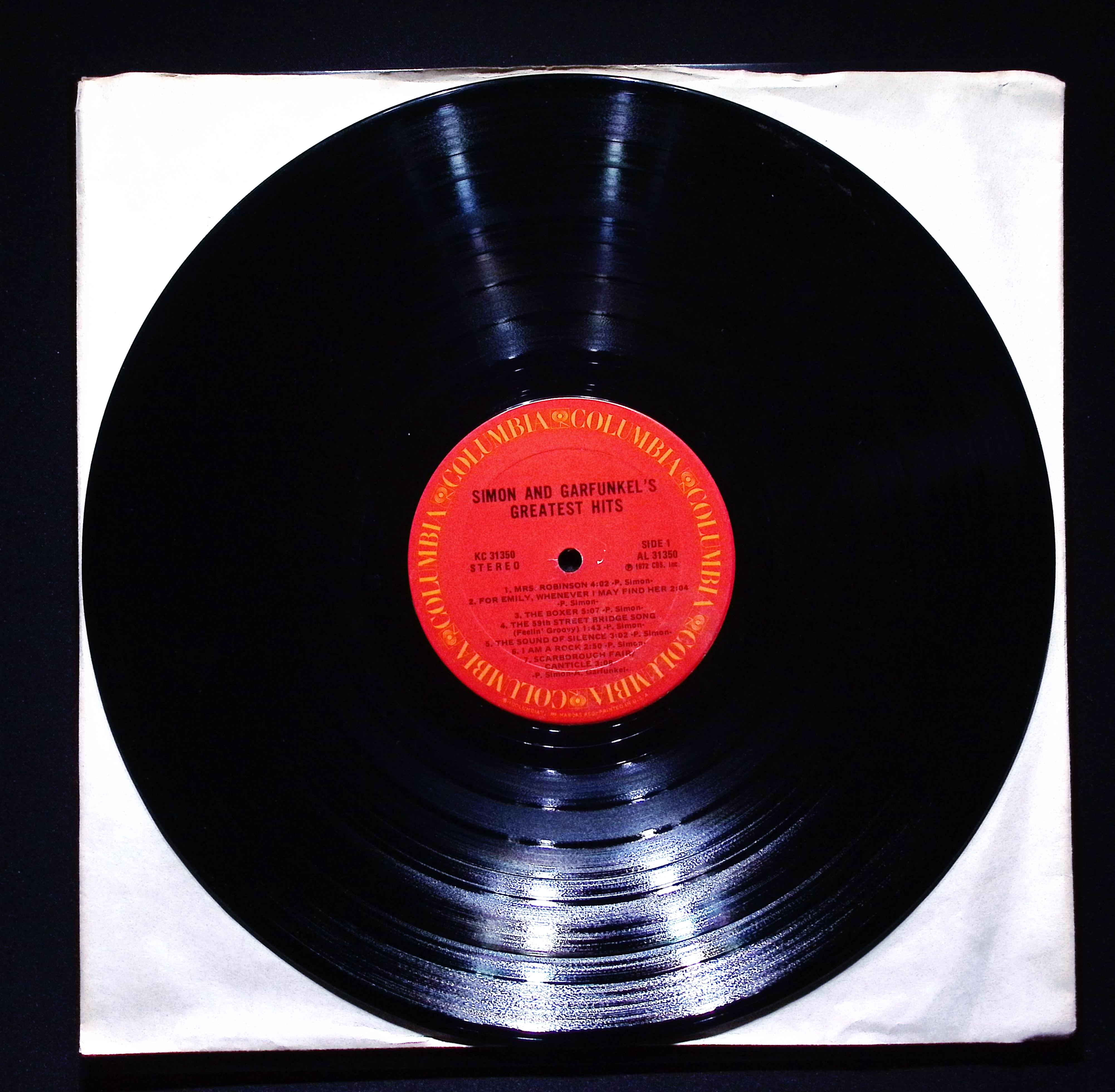 Simon & Garfunkel Greatest Hits 12" LP 1972 KC 31350 Rock — image 4