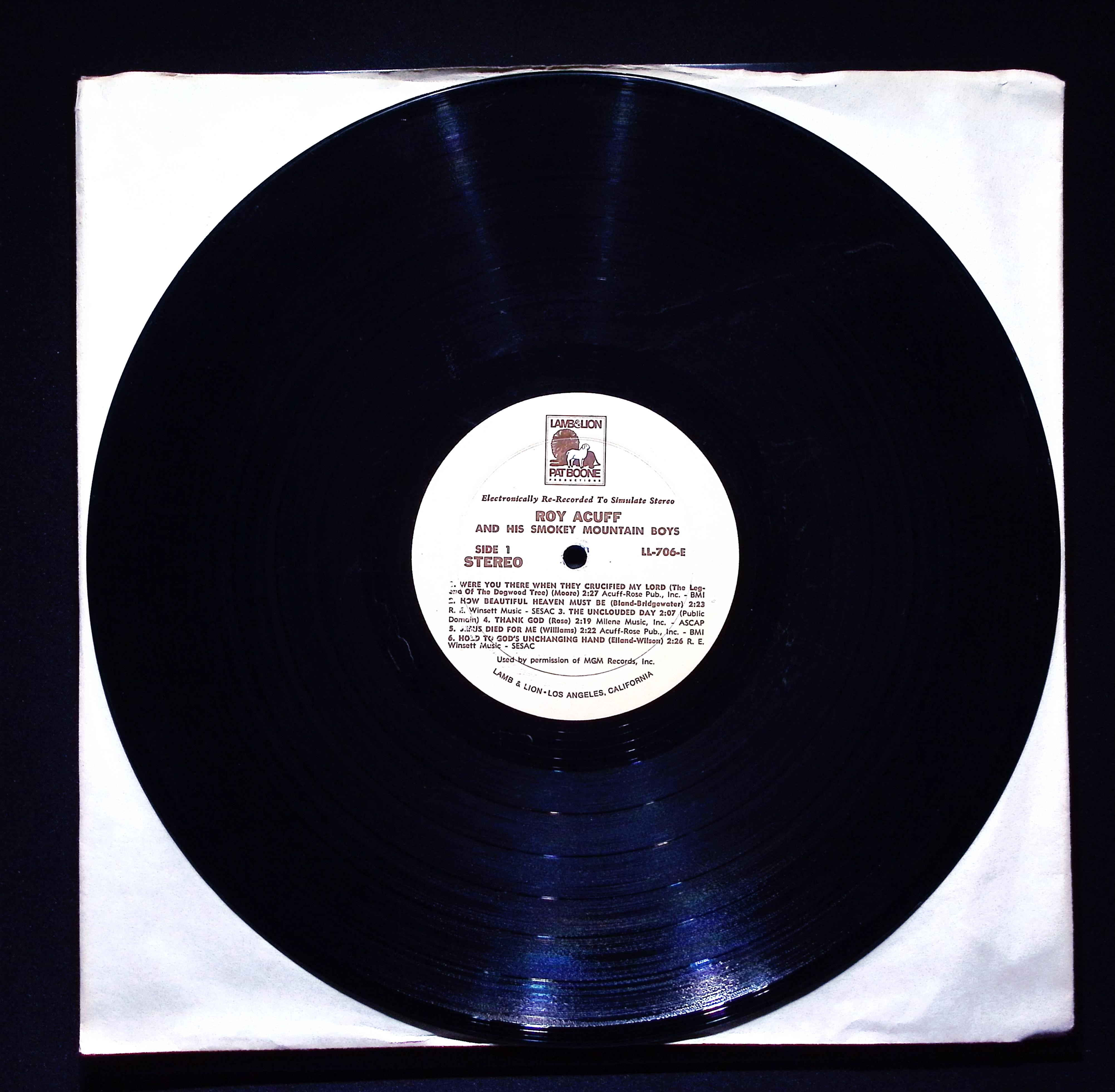 Hank Williams Collectors Item!..... 12" LP LL-706 Folk, World, & Country — image 4