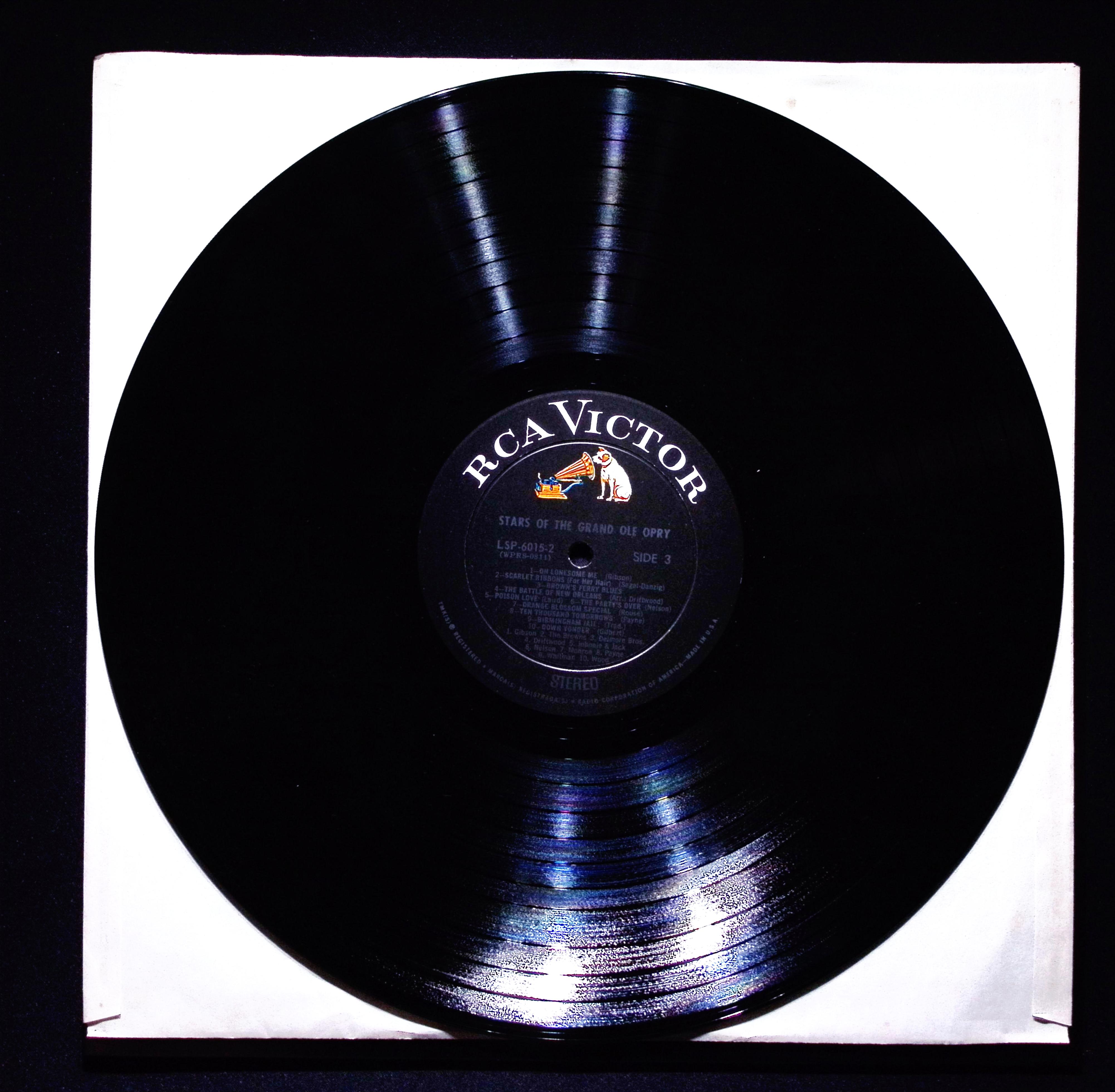 Various Stars of the Grand Ole Opry 12" LP Unknown LSP-6015-2 Country — image 2