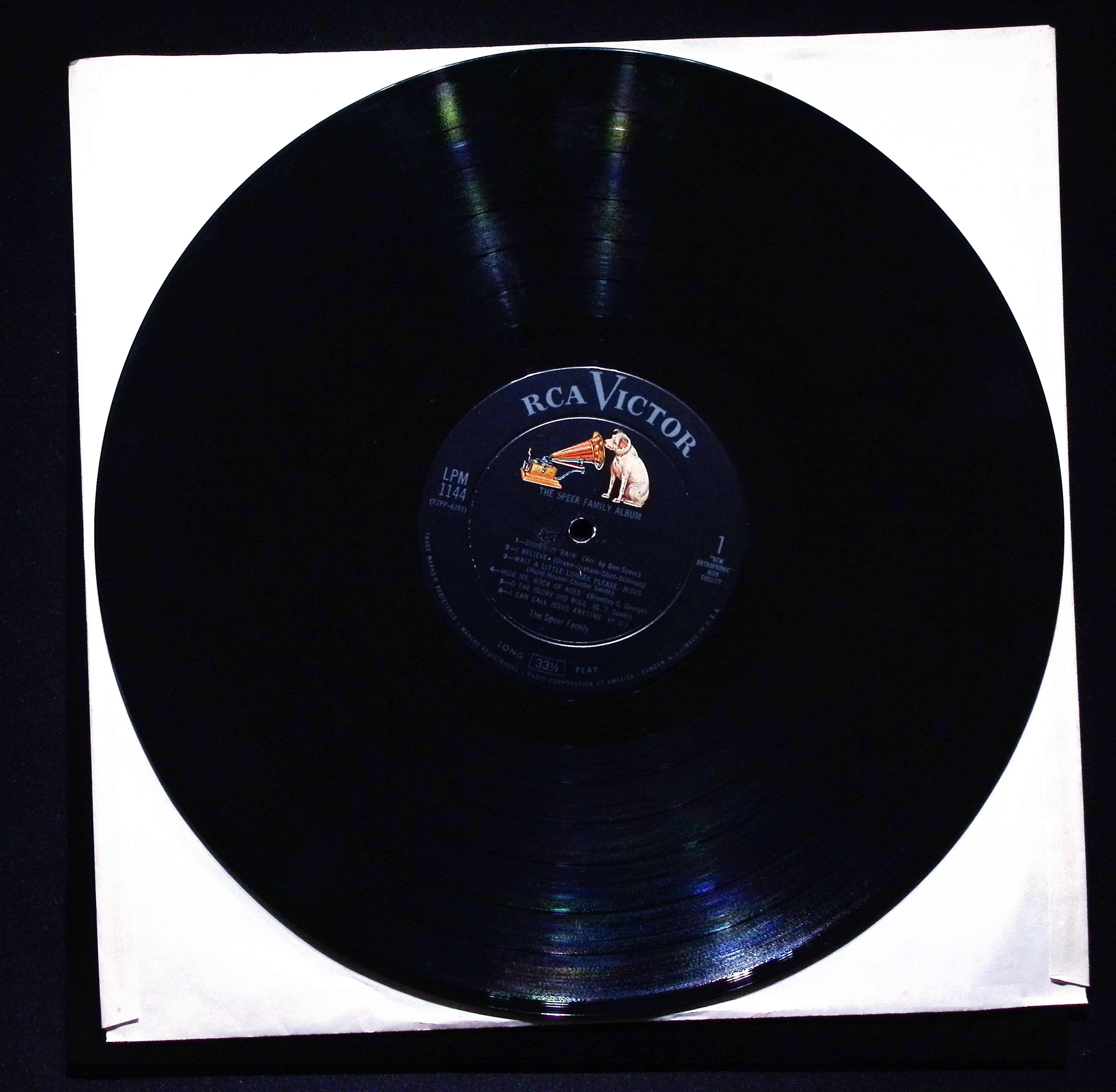 The Speer Family The Speer Family Album 12" LP 1955 LPM-1144 Gospel — image 4